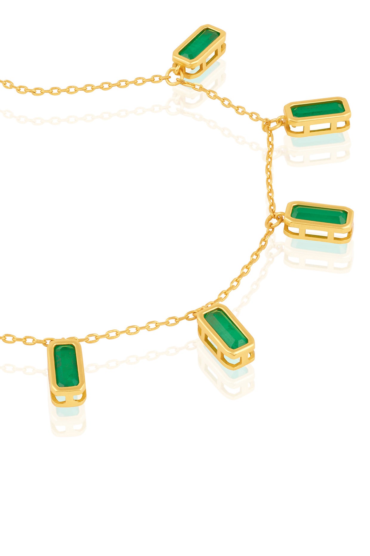 Emerald Stationed Choker