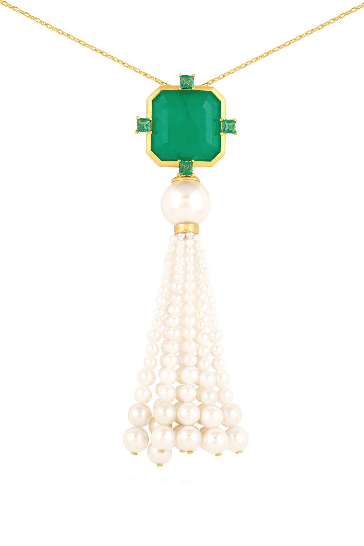 Festive Frills Long Necklace