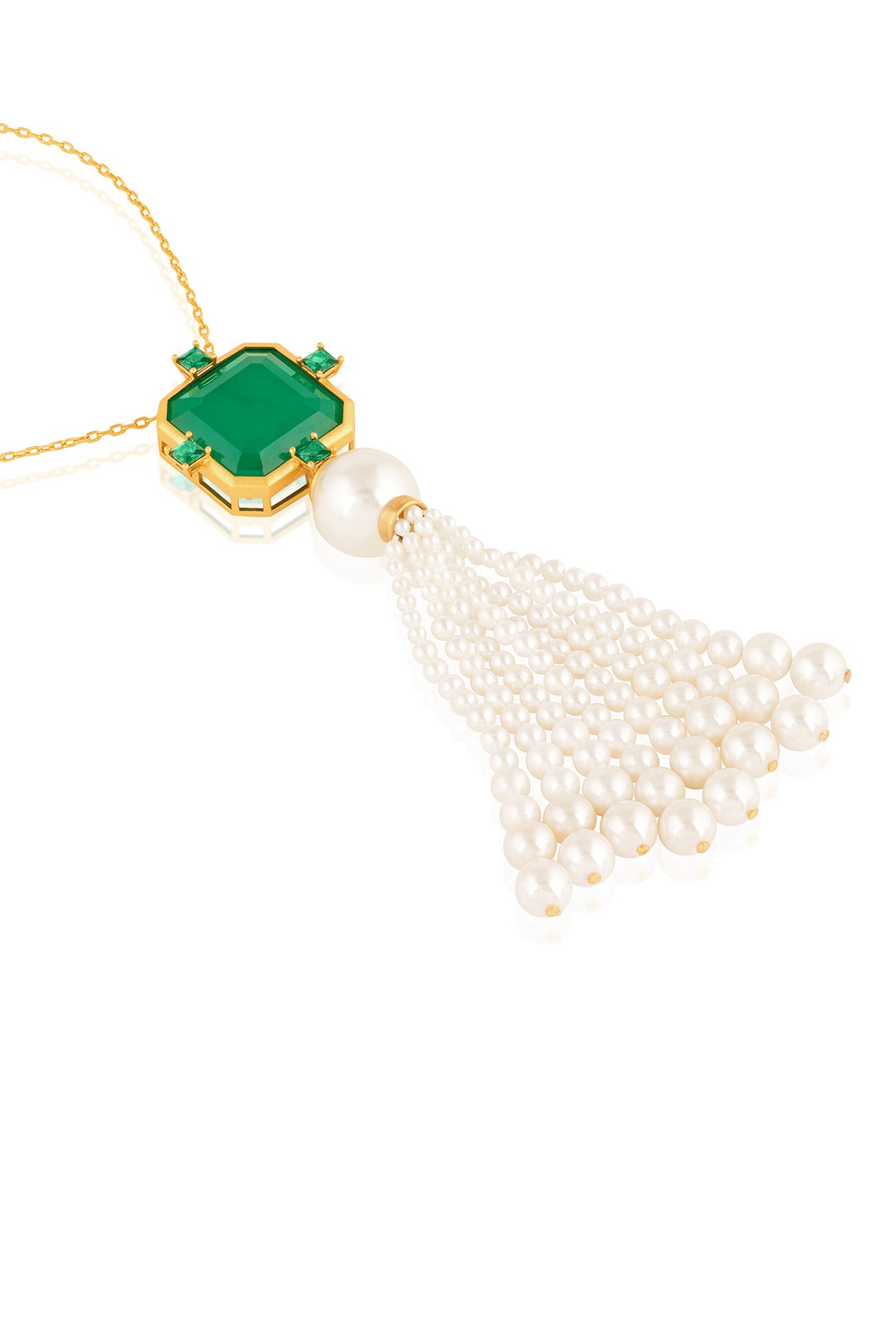 Festive Frills Long Necklace