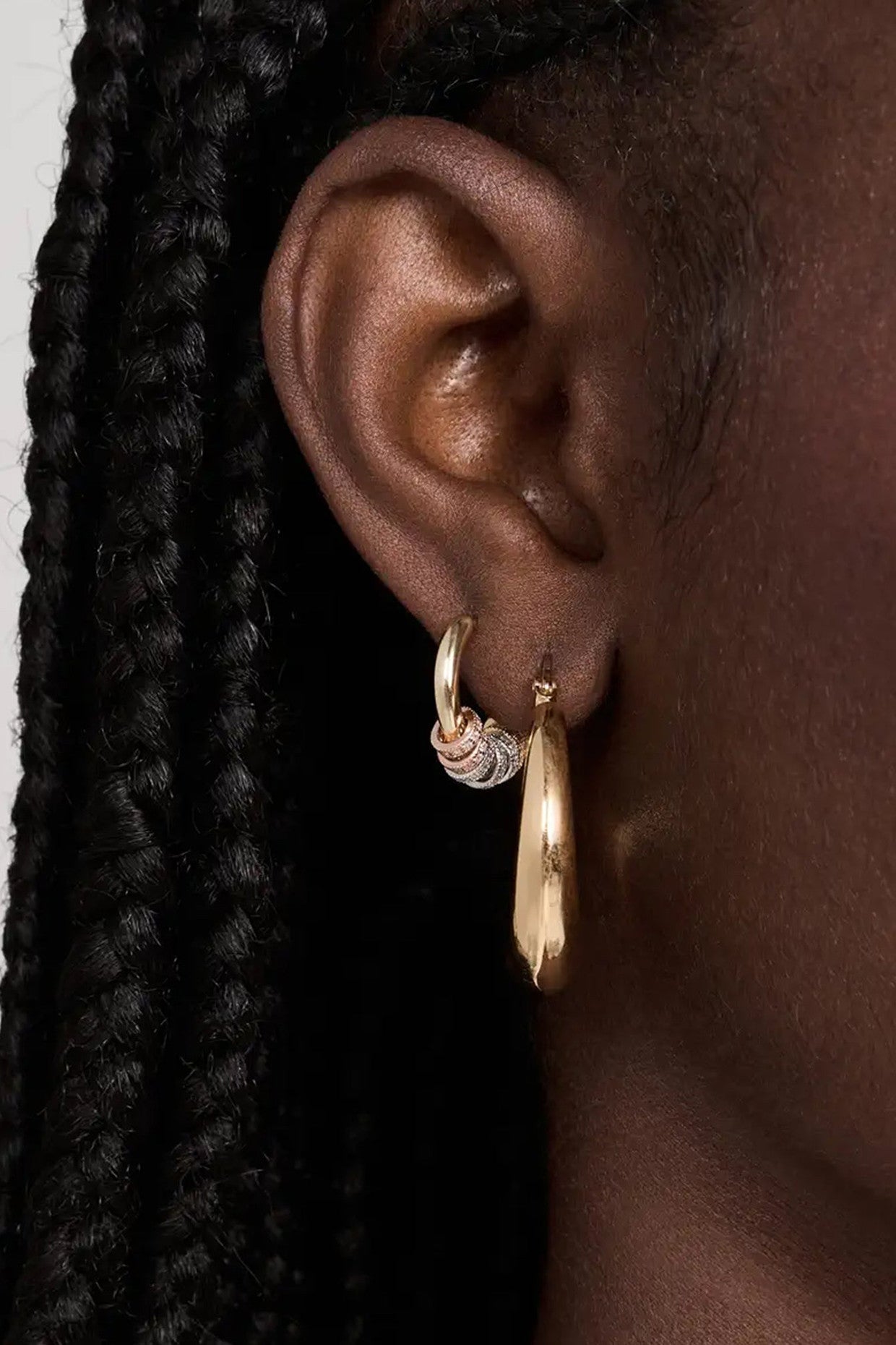 Gaia Pave Hoops