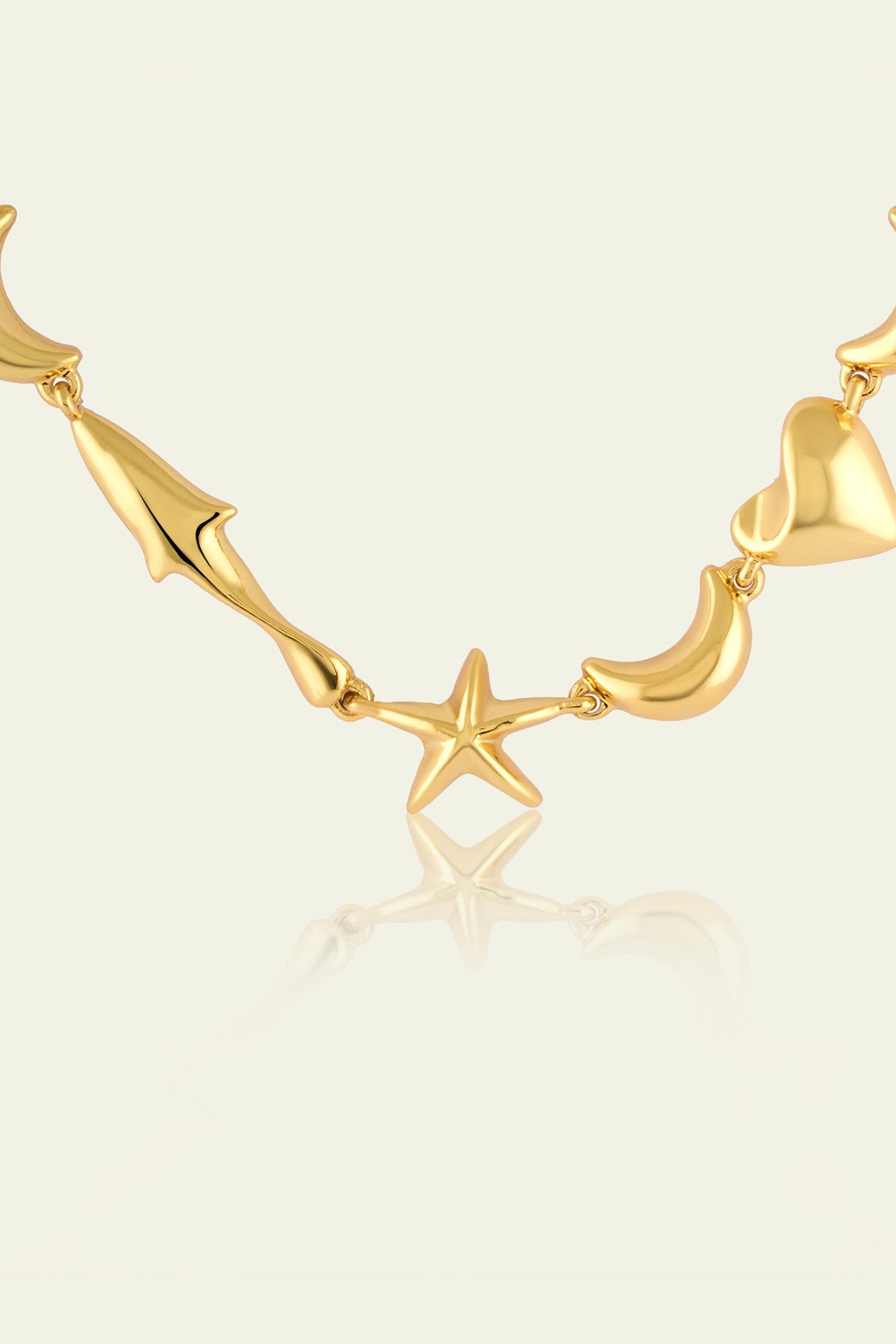 Gold Charm Necklace