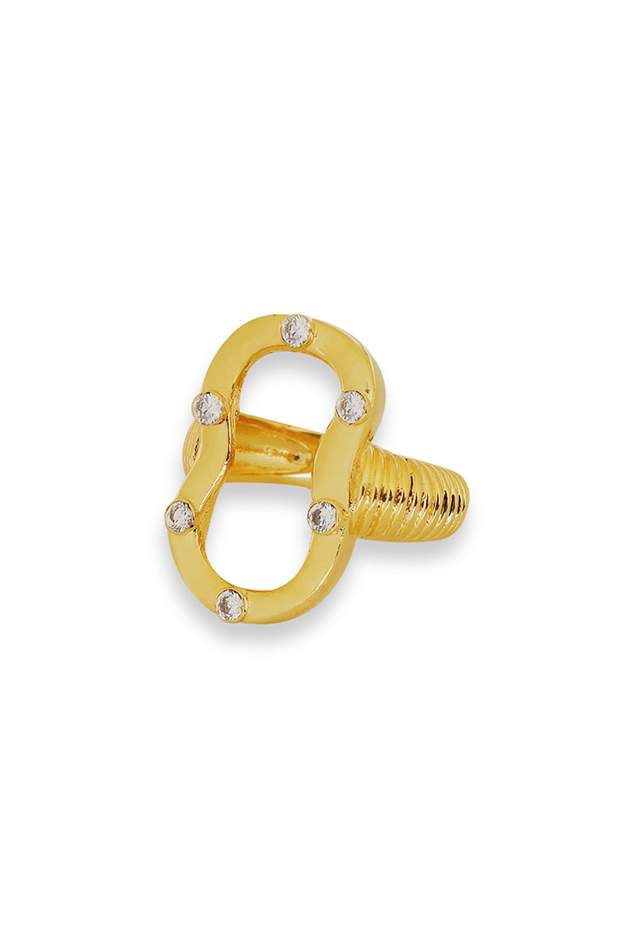 Gold Divide Ring