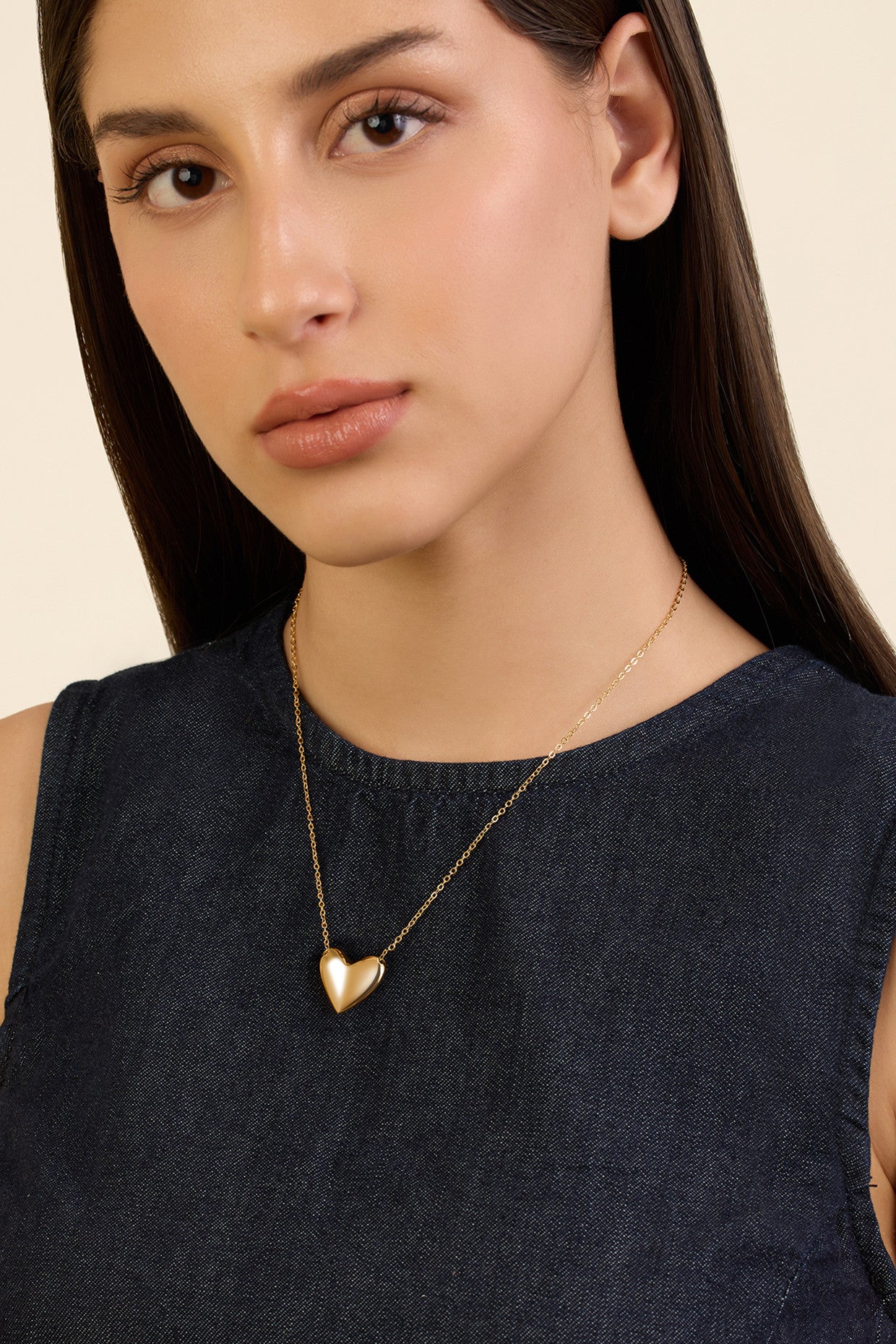 Gold Heart Necklace