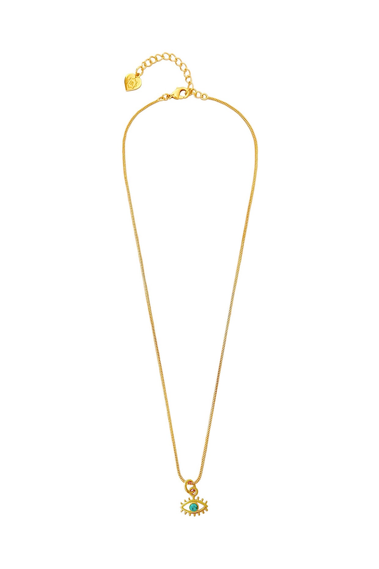 Gold Plated Blue Eye Chain