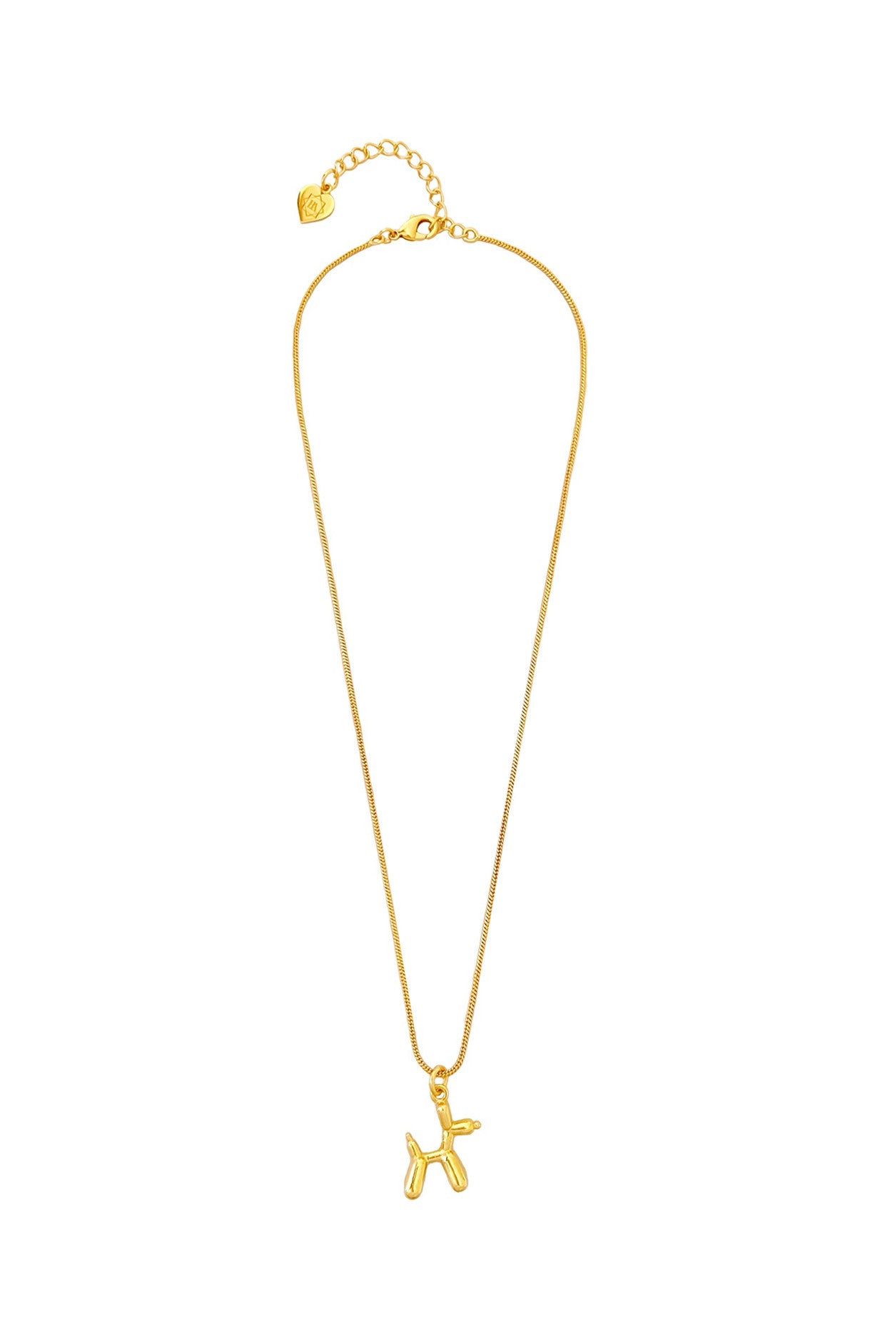 Gold Plated Dog Balloon Chain