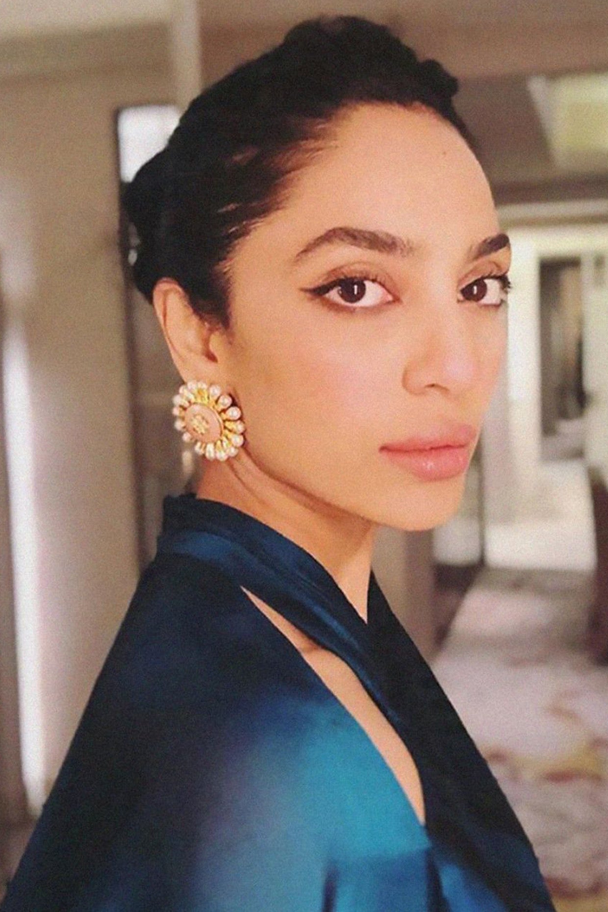 Gold Plated Hazel Pearl Tops