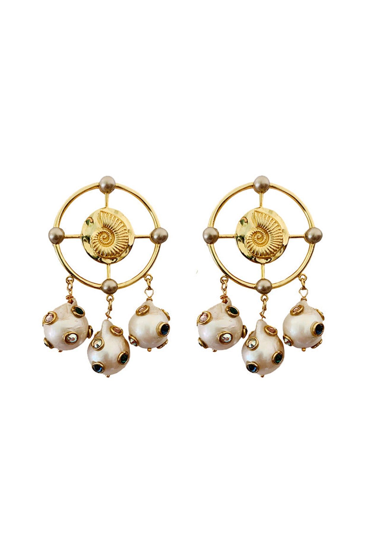 Gold Plated Joe Baroque Drops