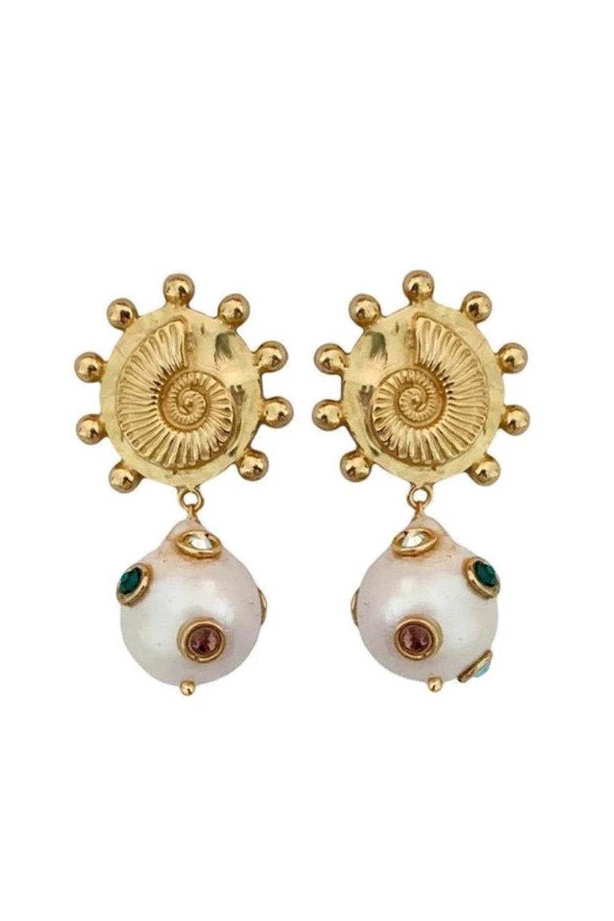 Gold Plated Mini Baroque Drops