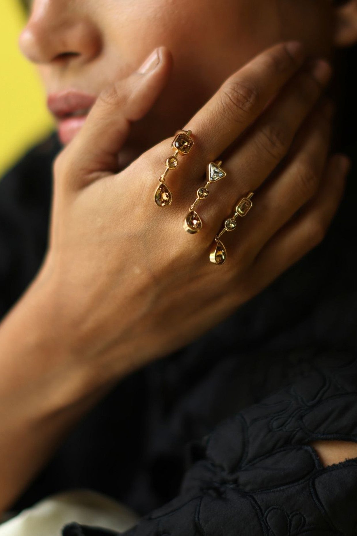 Gold Sculpture Ring