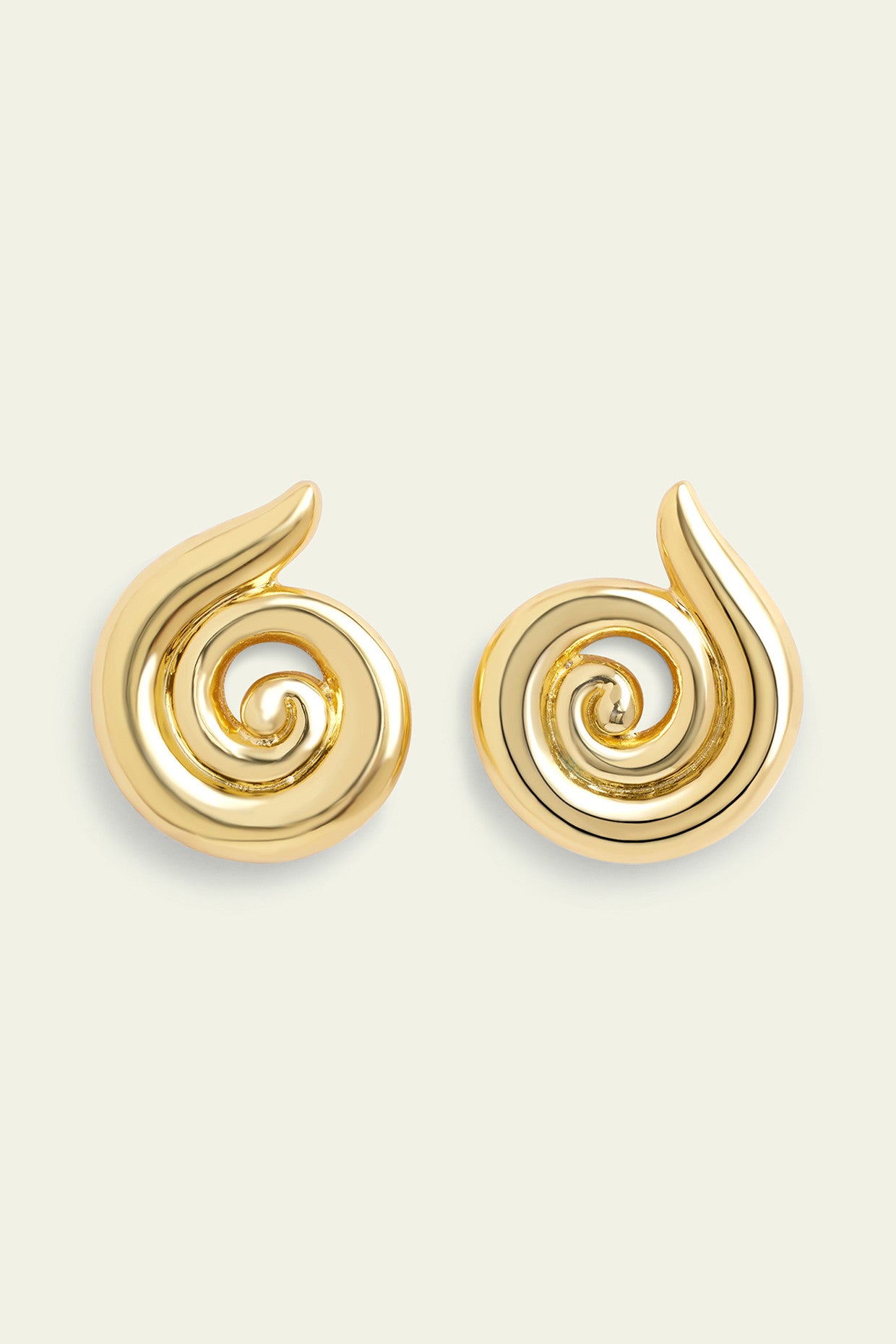 Gold Shell Studs