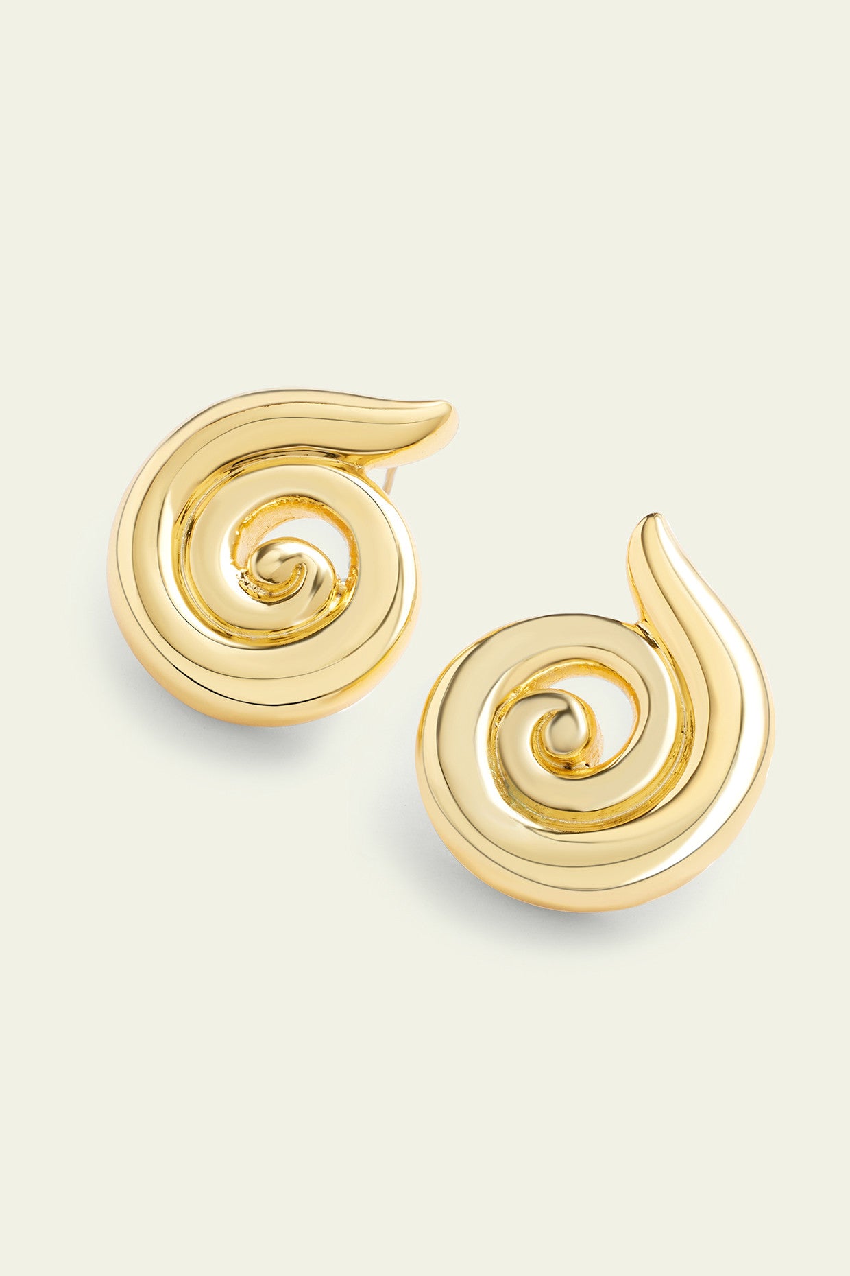 Gold Shell Studs