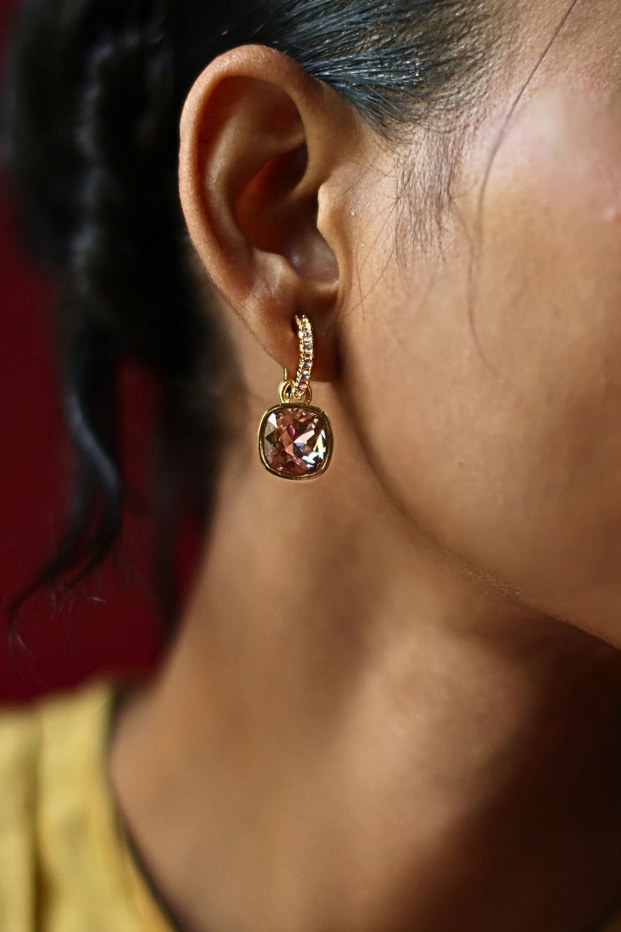 Gold Shift Earrings