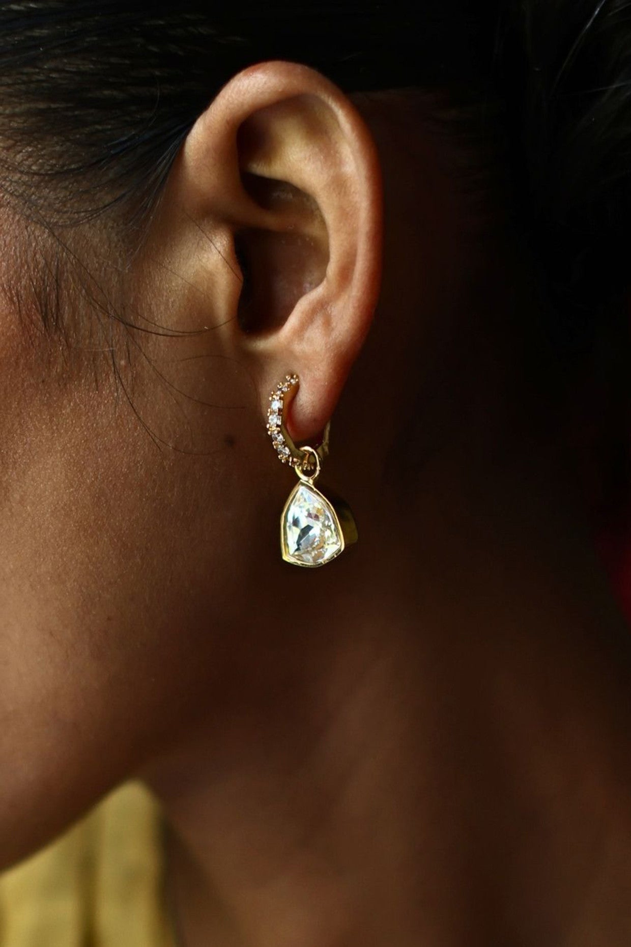 Gold Shift Earrings