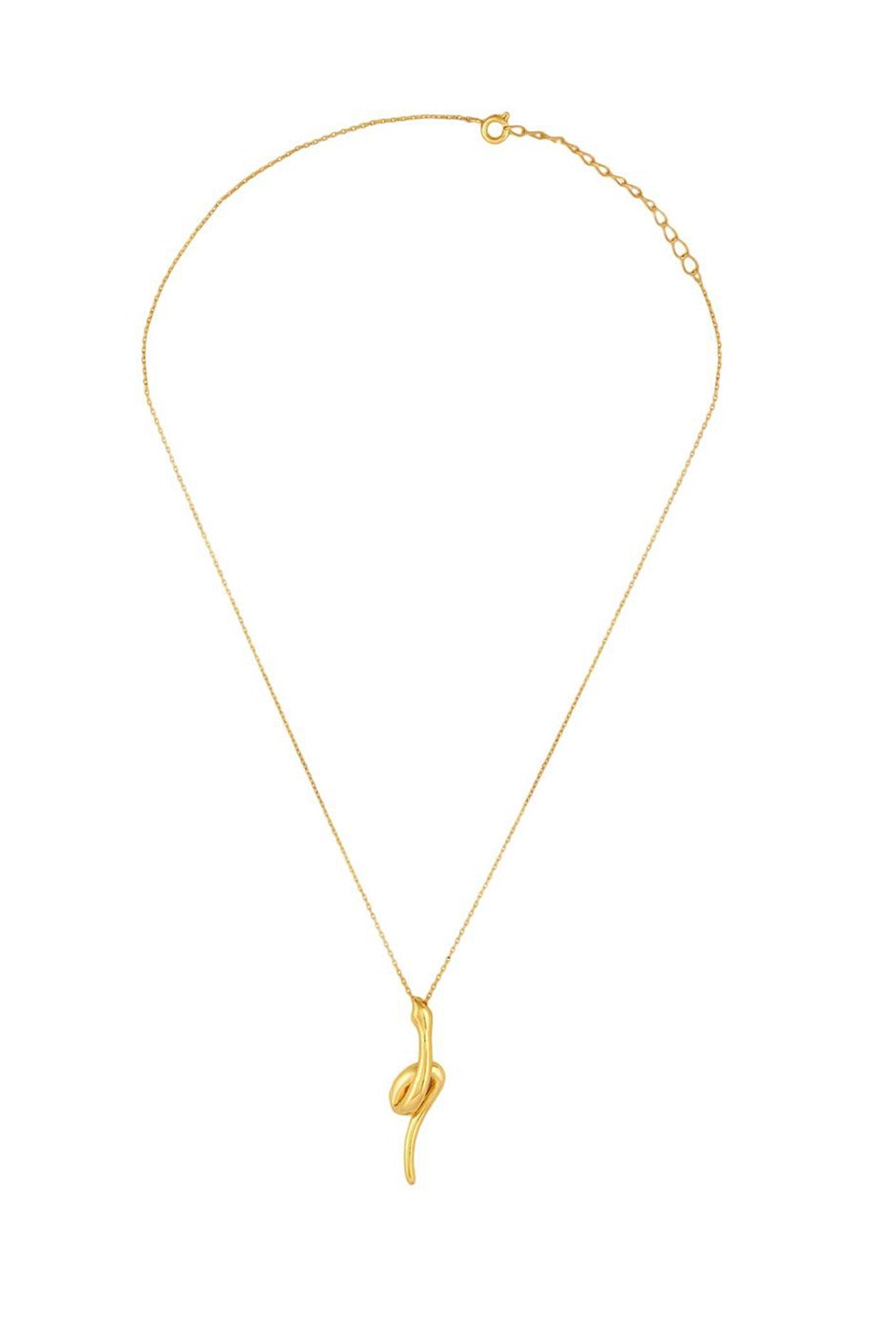 Gold Slither Necklace