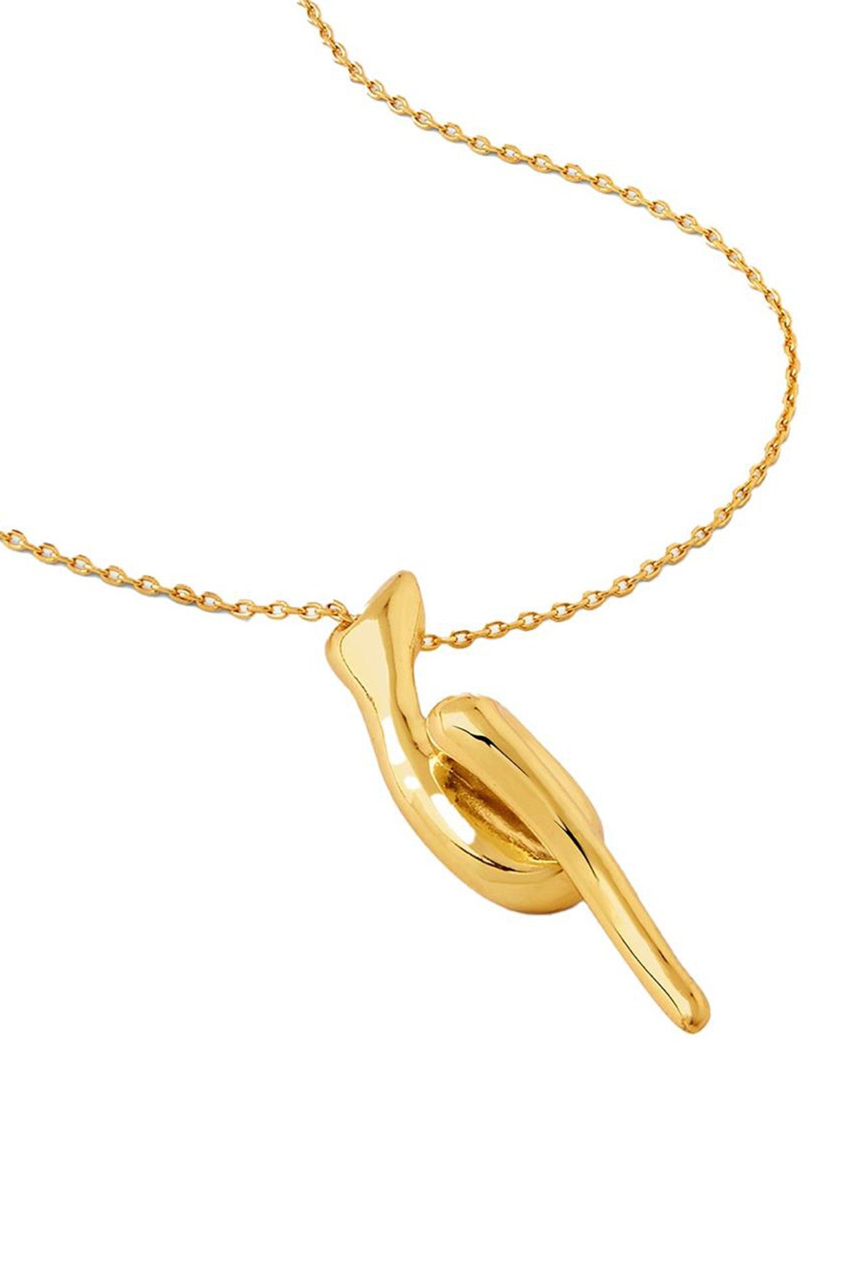 Gold Slither Necklace