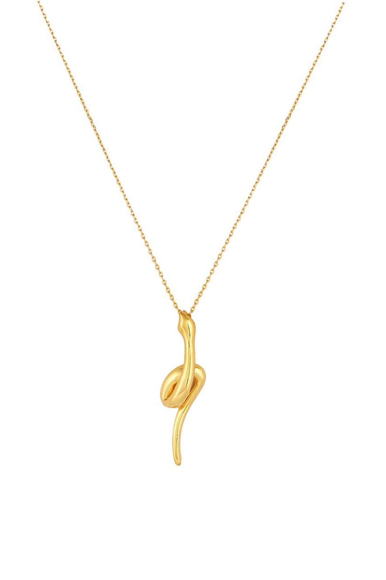 Gold Slither Necklace