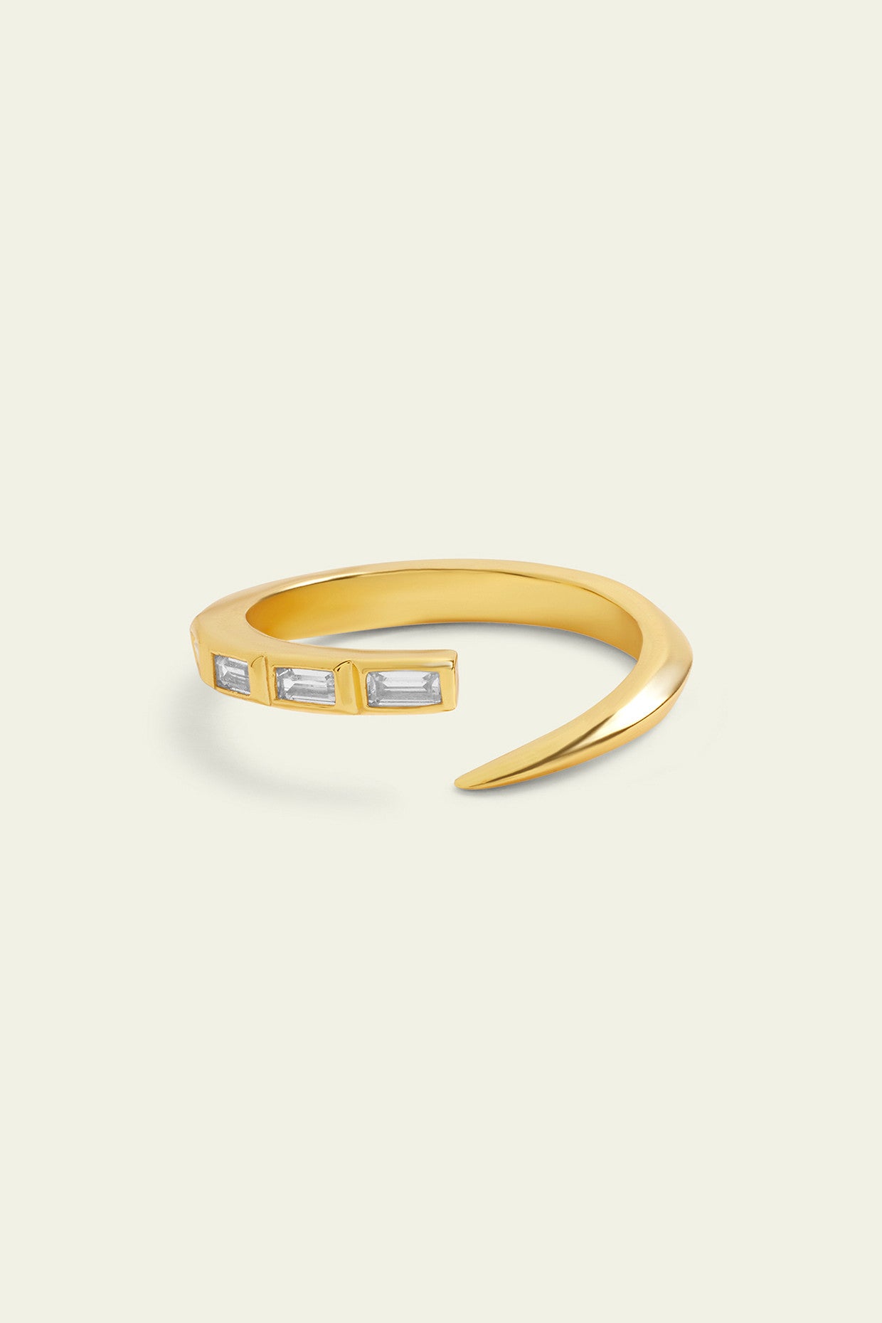 Gold Spikes Ring