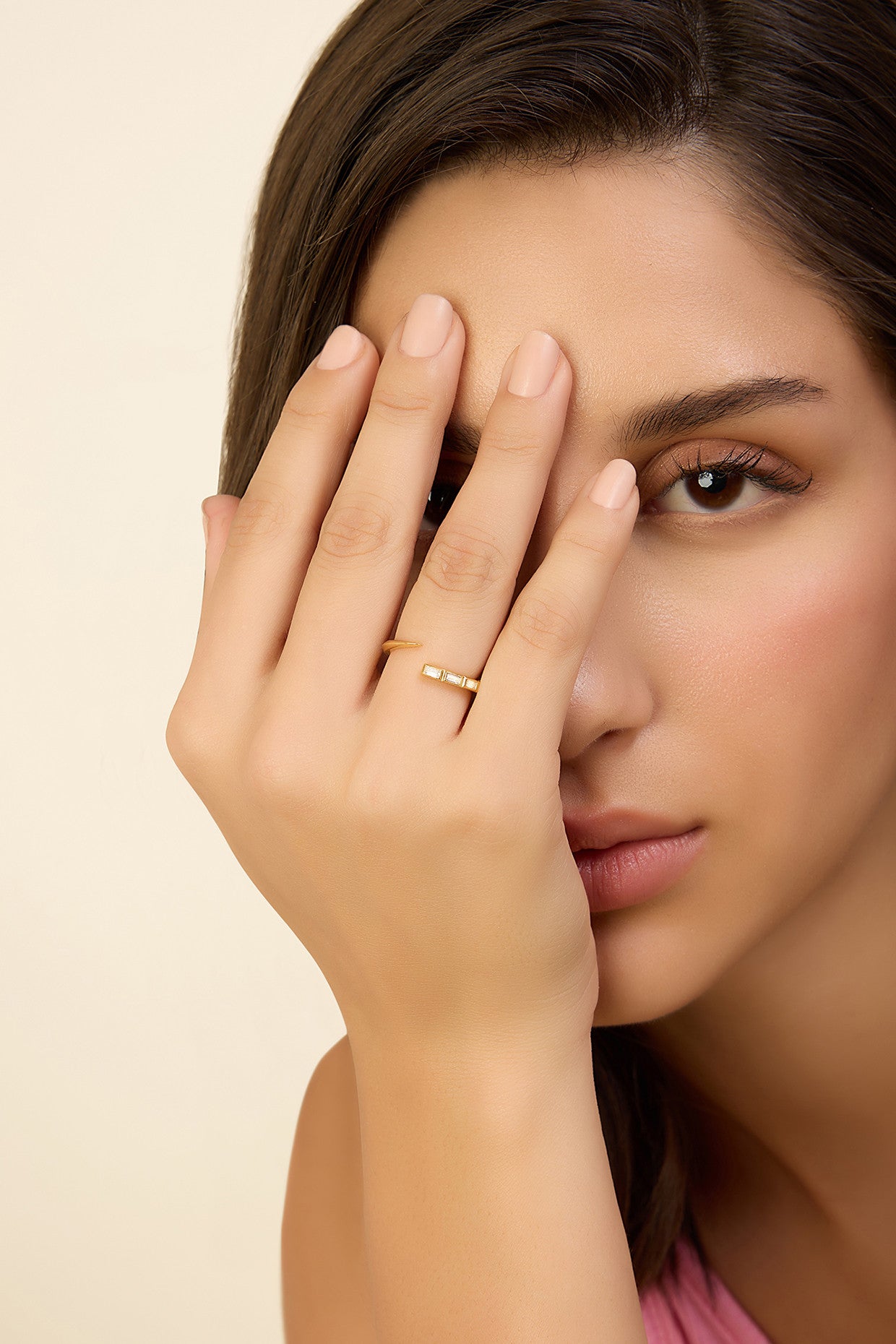 Gold Spikes Ring