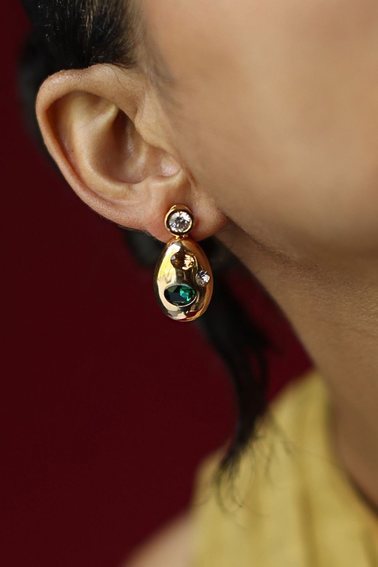 Green Set Earrings