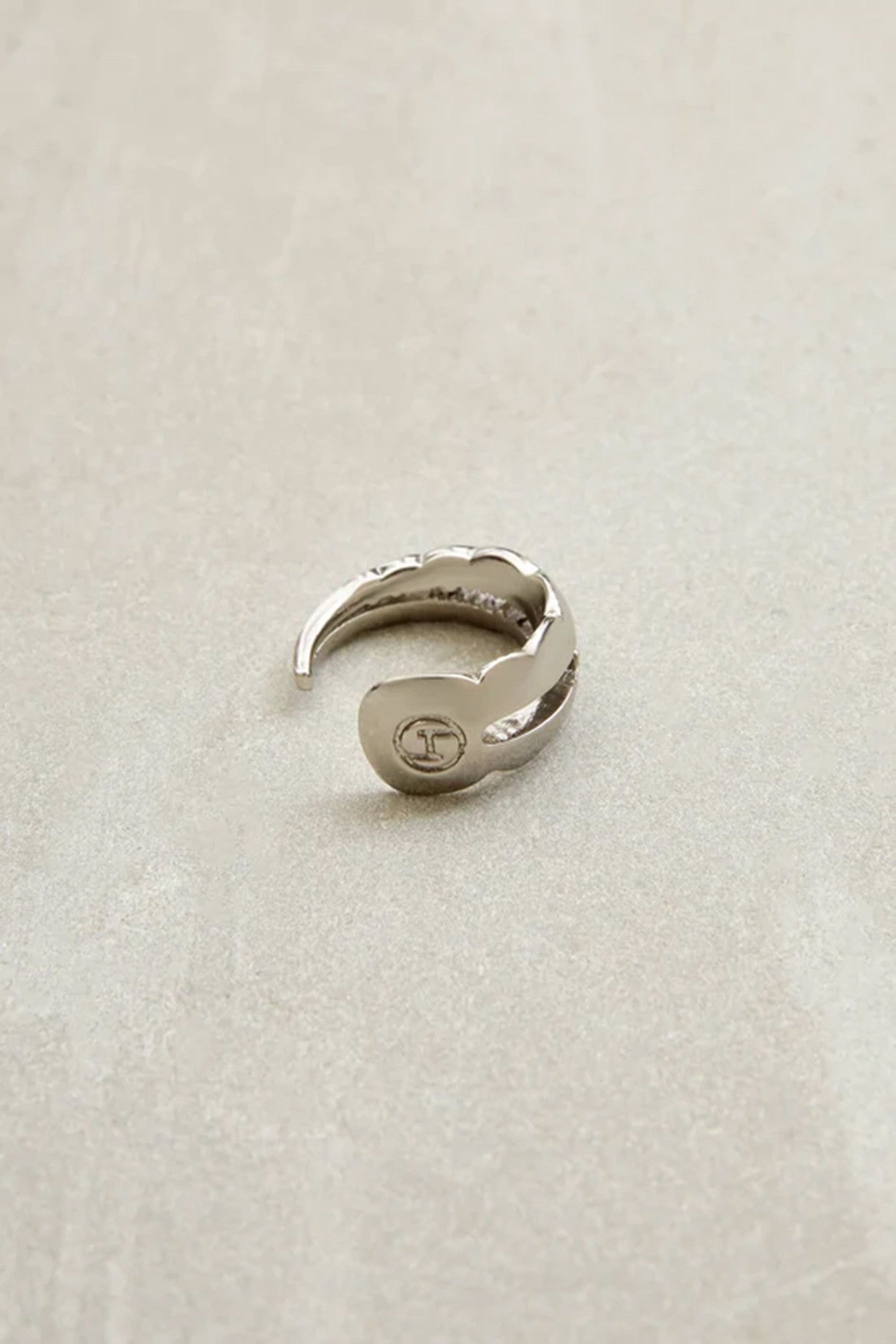 Gunmetal Razor Ring