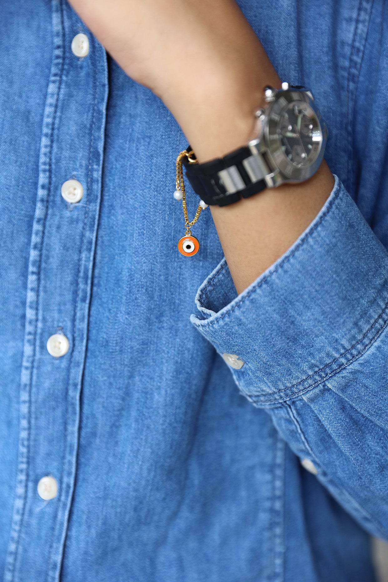 Hazel Watch Charm