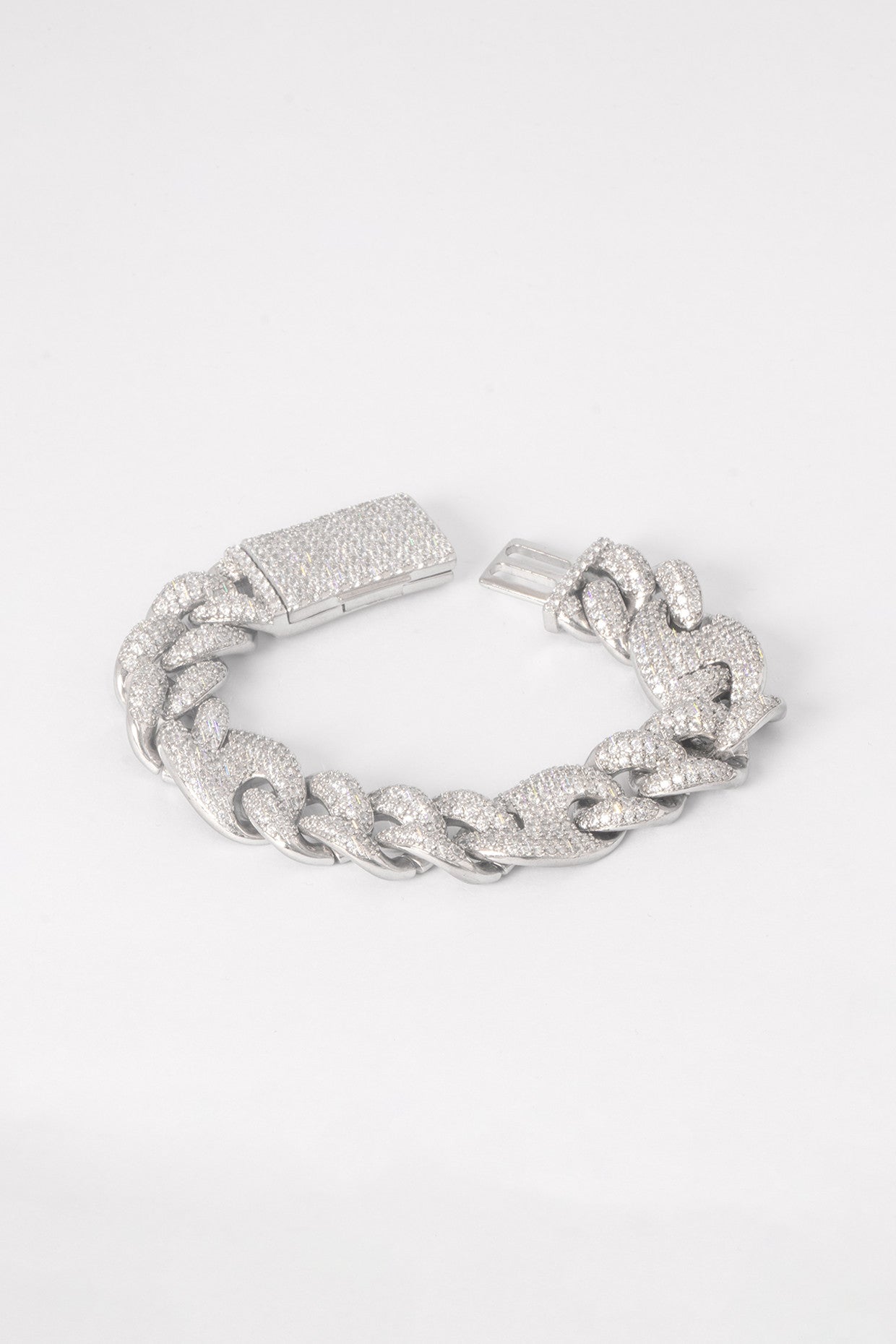 Heavy Pronglink Bracelet