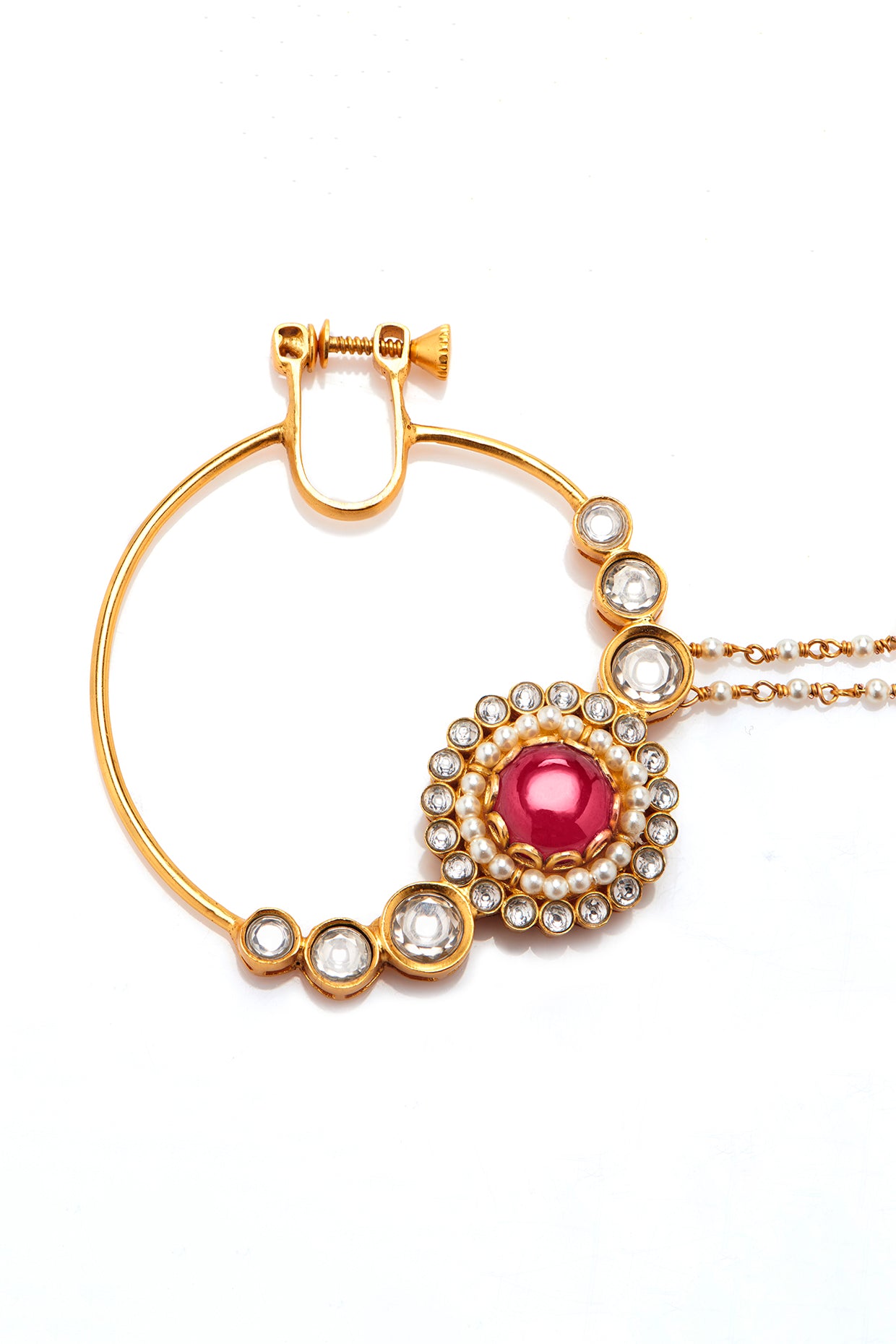 22kt Gold Plated Dilshad Nosering