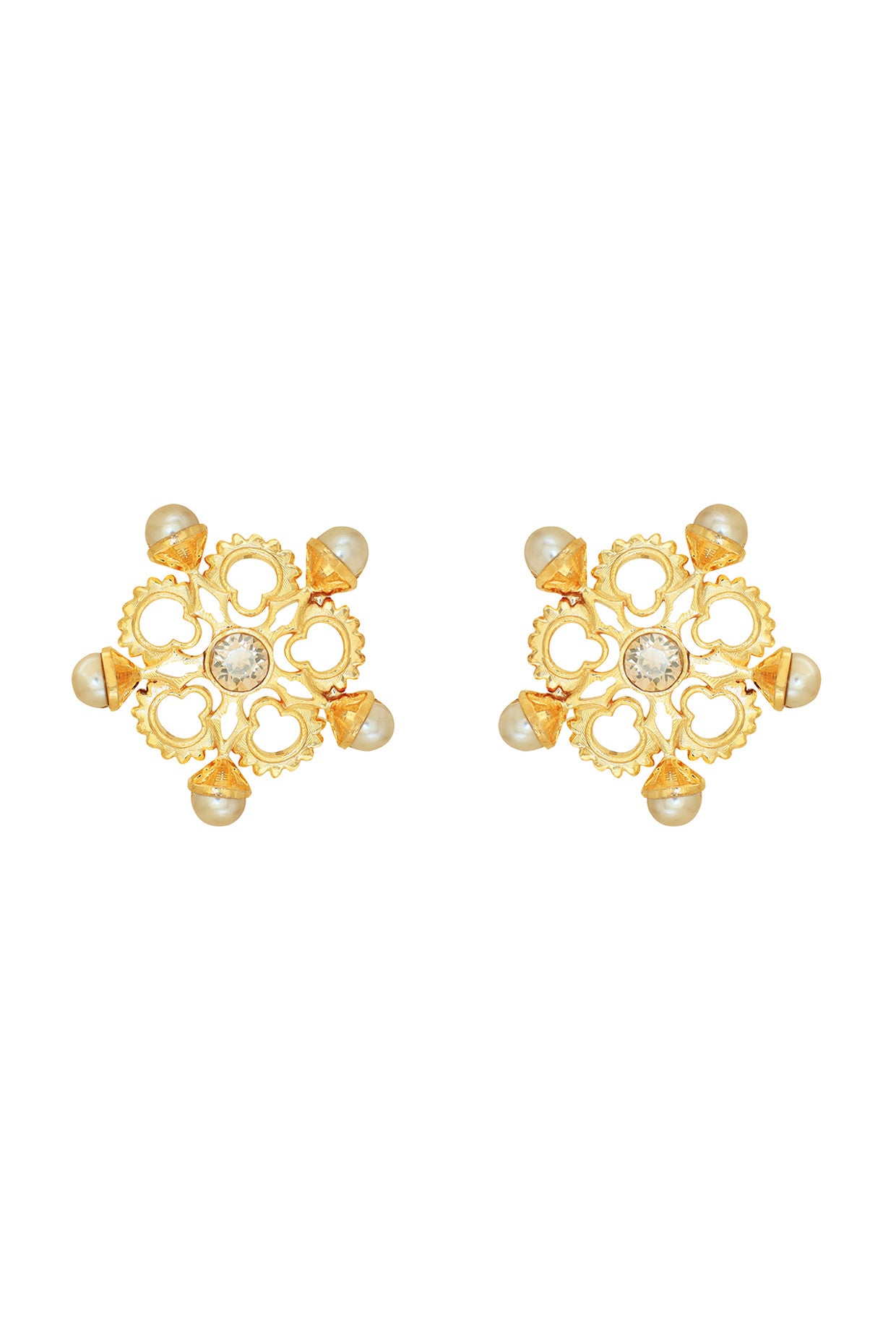 Honey Suckle In Dusk Earrings