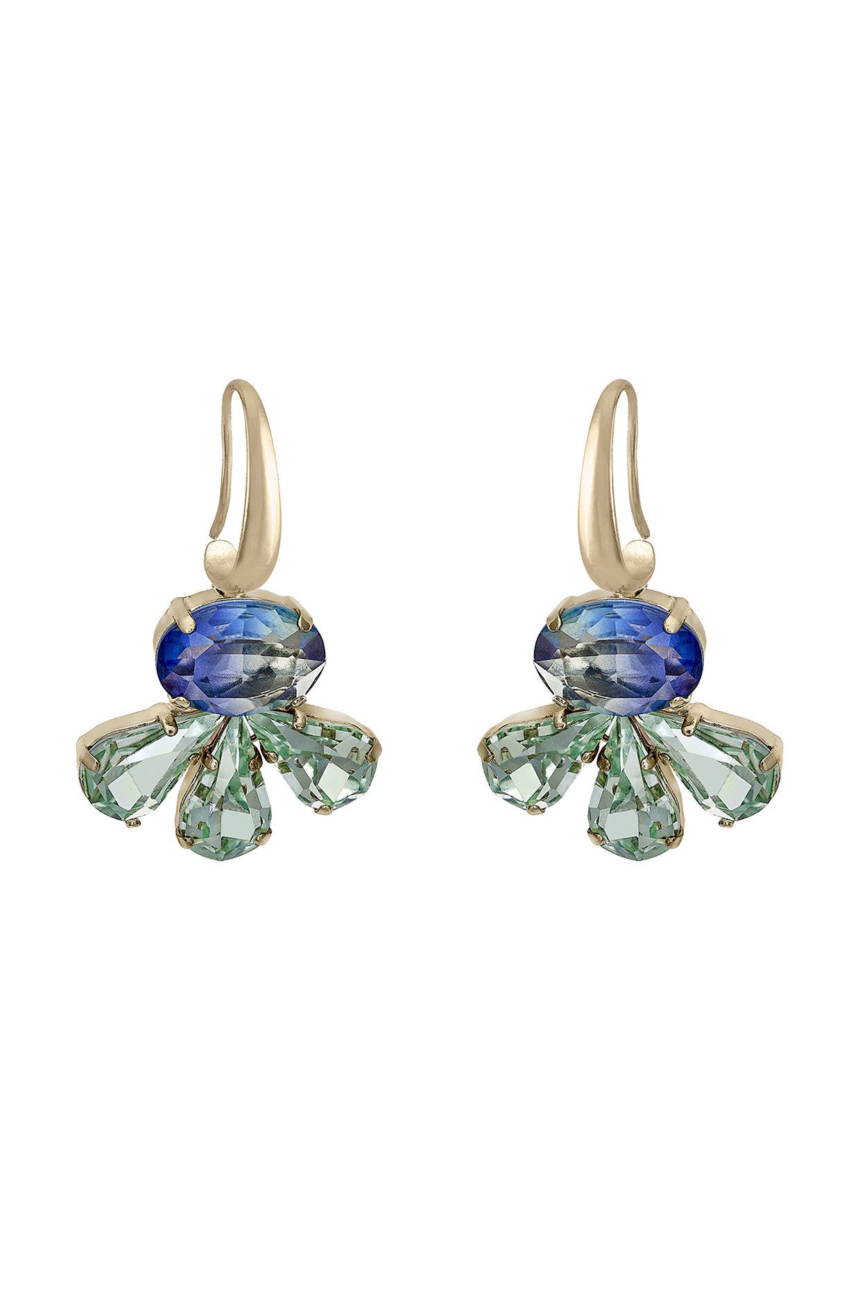 Hook & Cluster Earrings