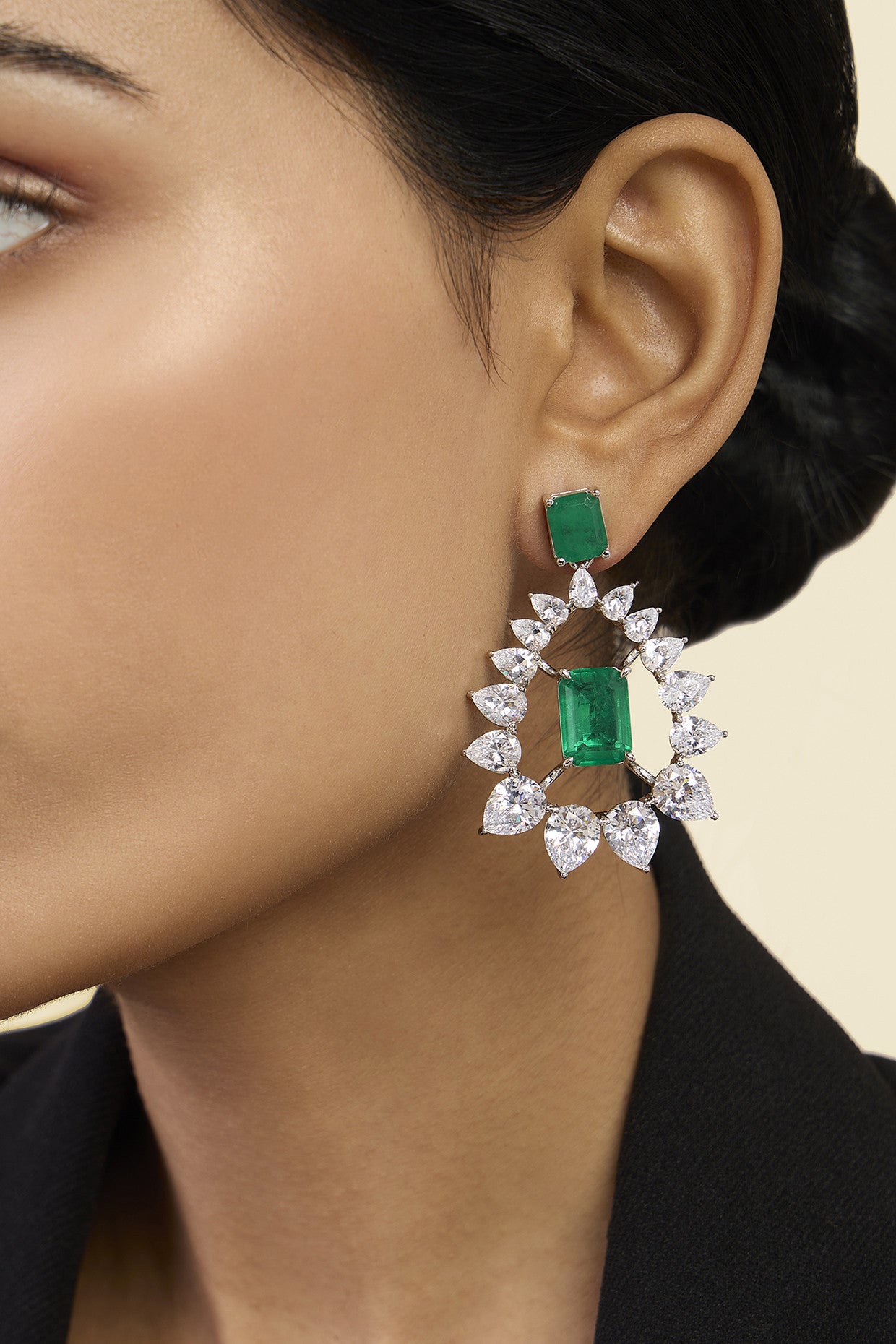 Indian Chandelier Statement Earrings