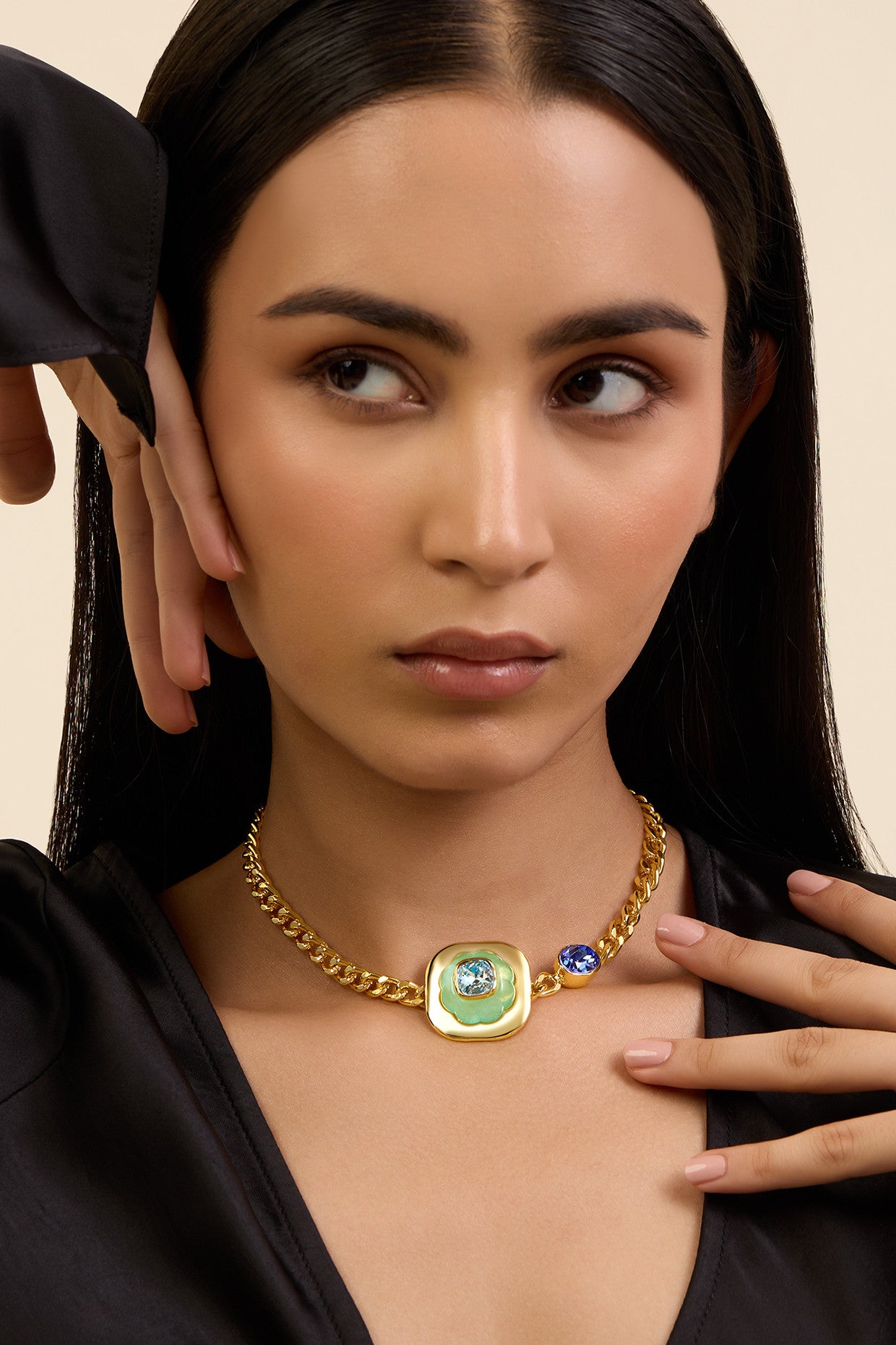 Into The Blue Statement Choker