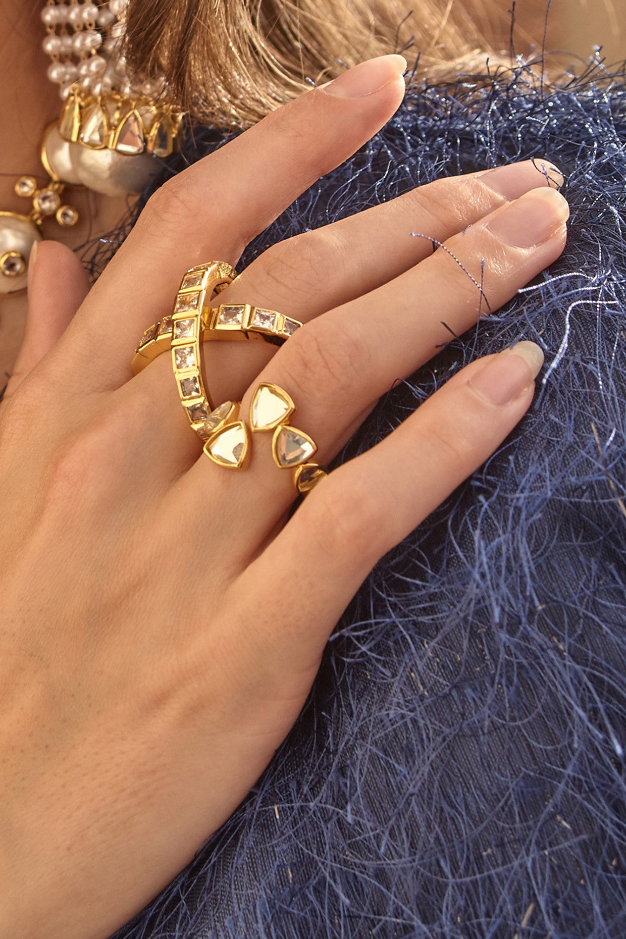 Jugni Wrap Open Ring