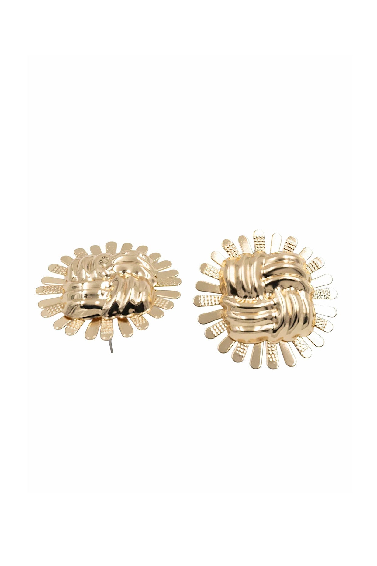 Leo Earrings 18k Gold Plated
