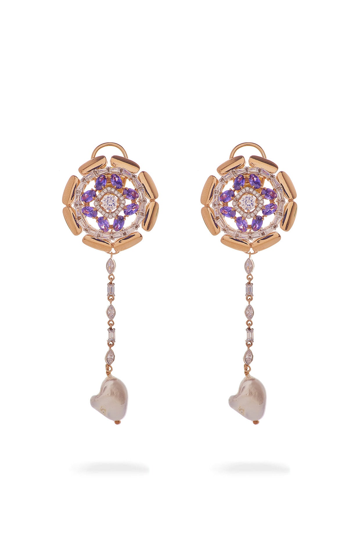 Livia Long Earring in Sterling Silver