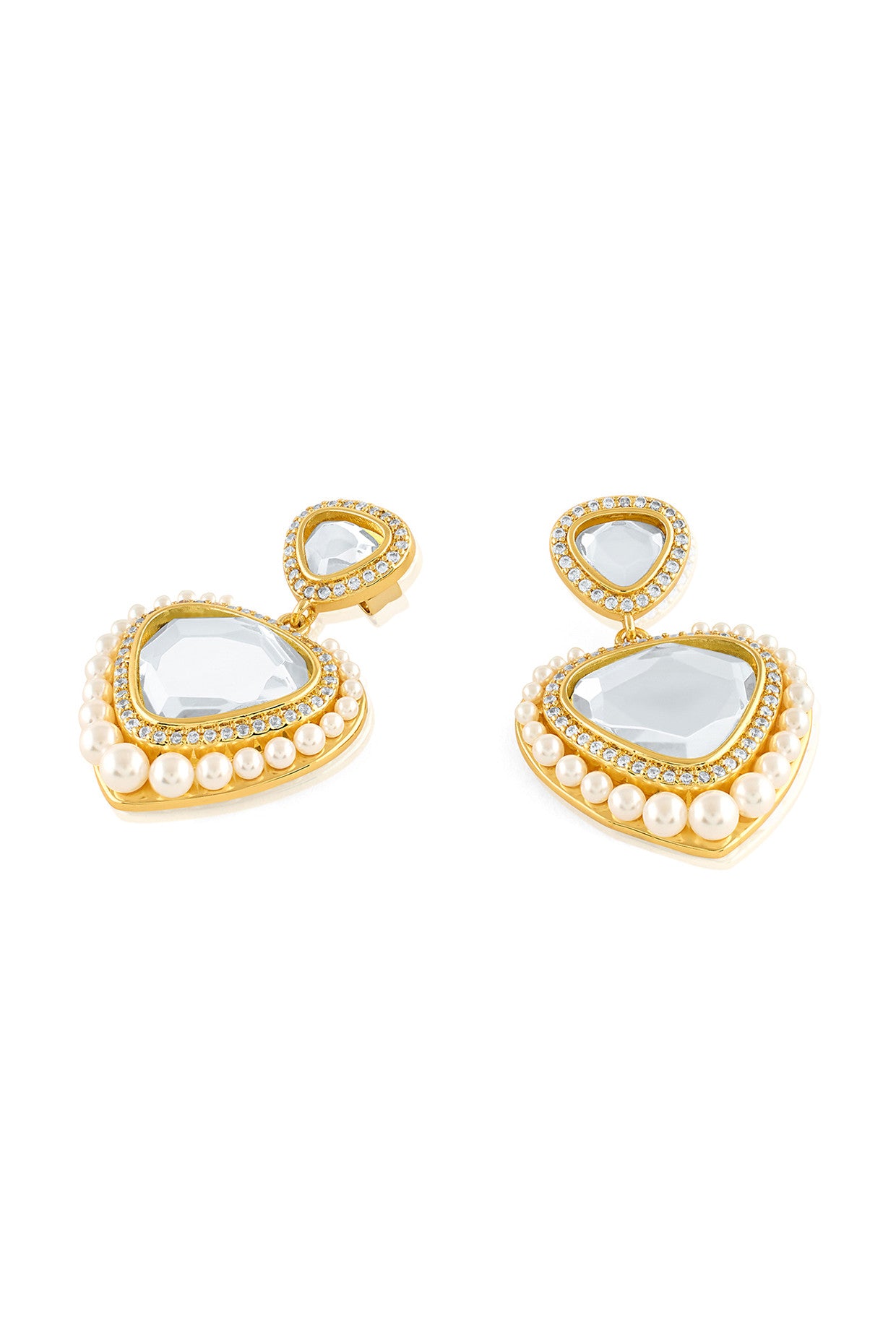 Lucent Libra Drop Earrings
