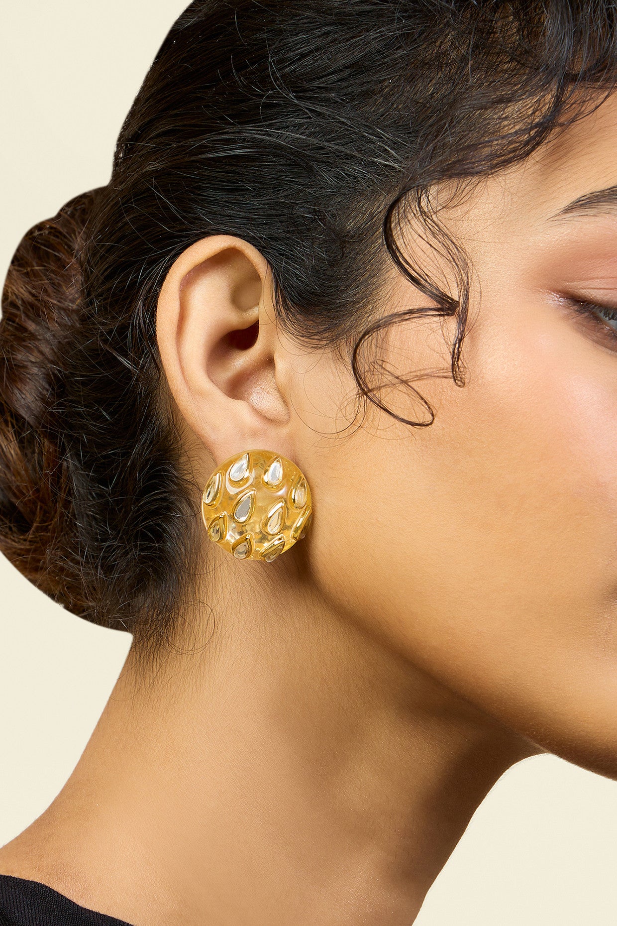 Lucent Mirror Small Studs