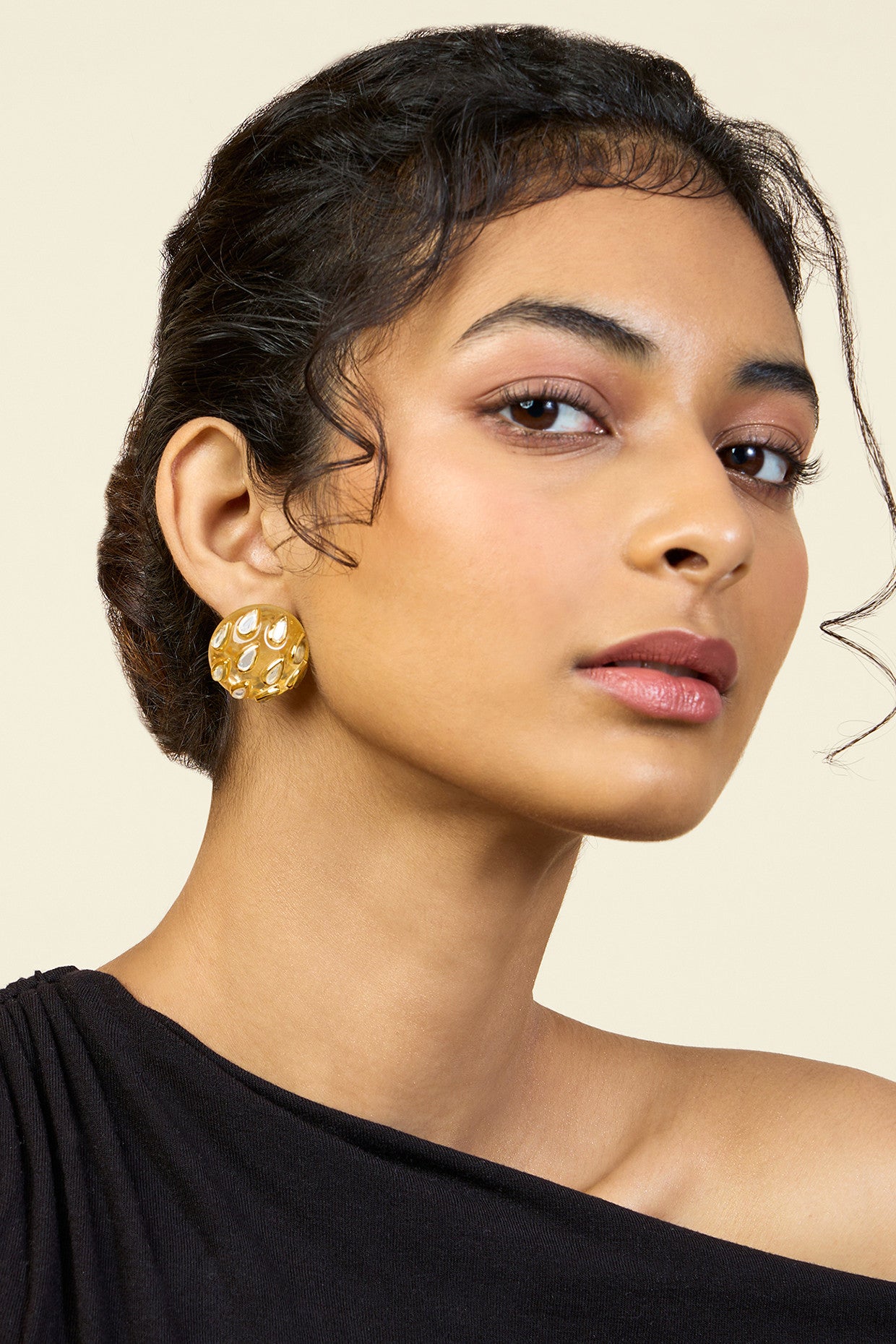 Lucent Mirror Small Studs