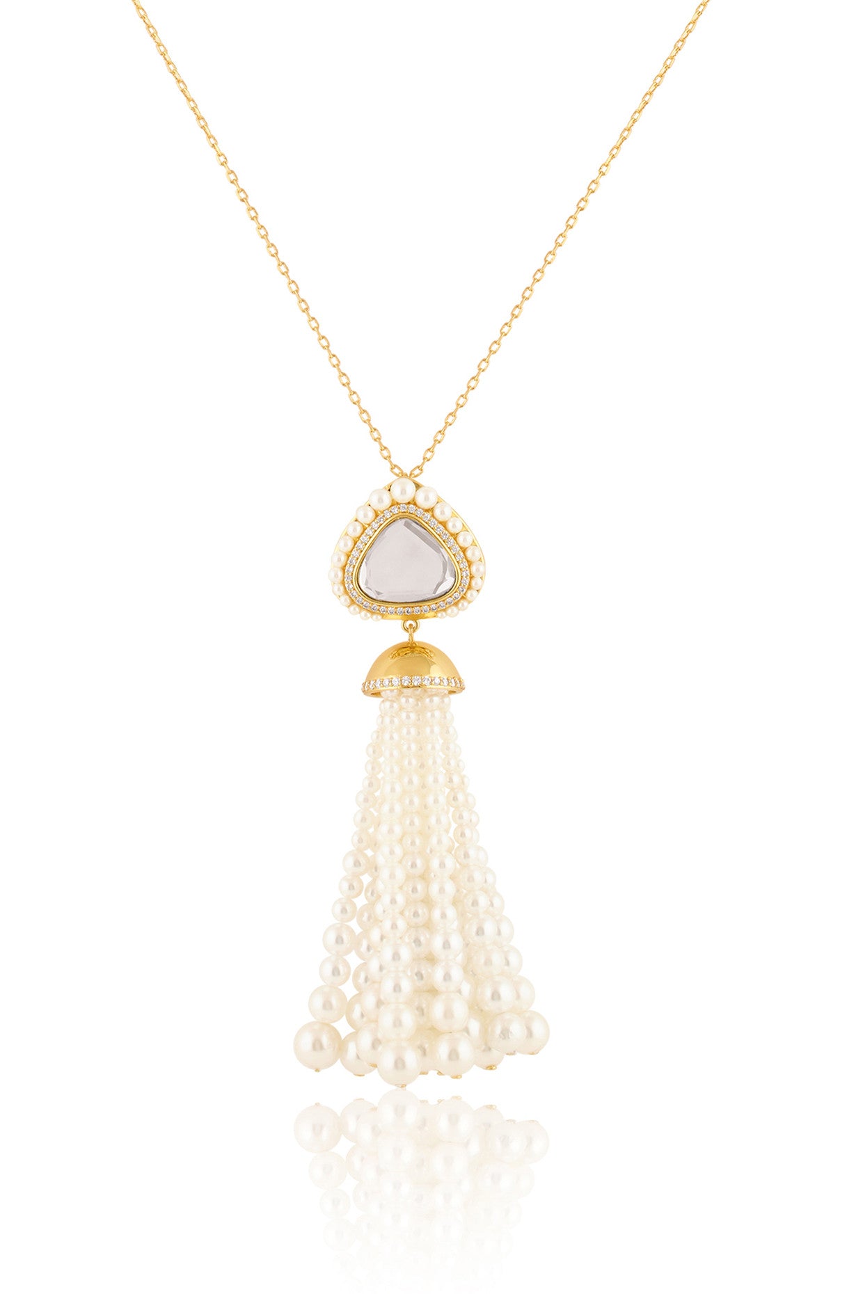 Lucent Tassel Necklace