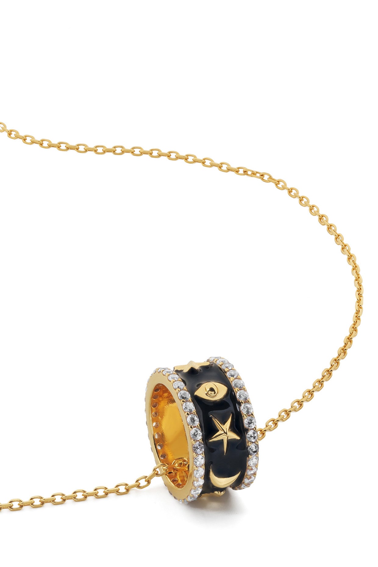 Lucky Charm Ring Necklace