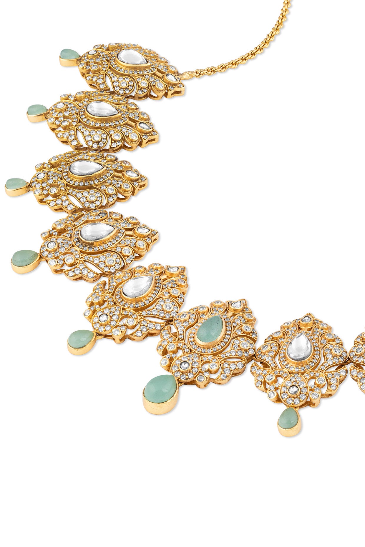 Mehr Iconic Necklace in 22Kt Gold Plating