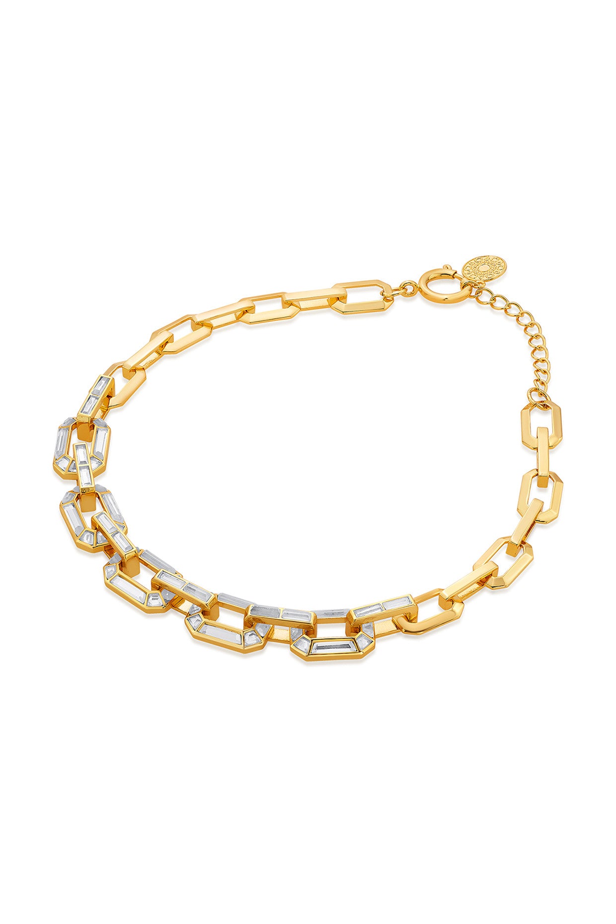 Chain Reaction Interlinked Necklace