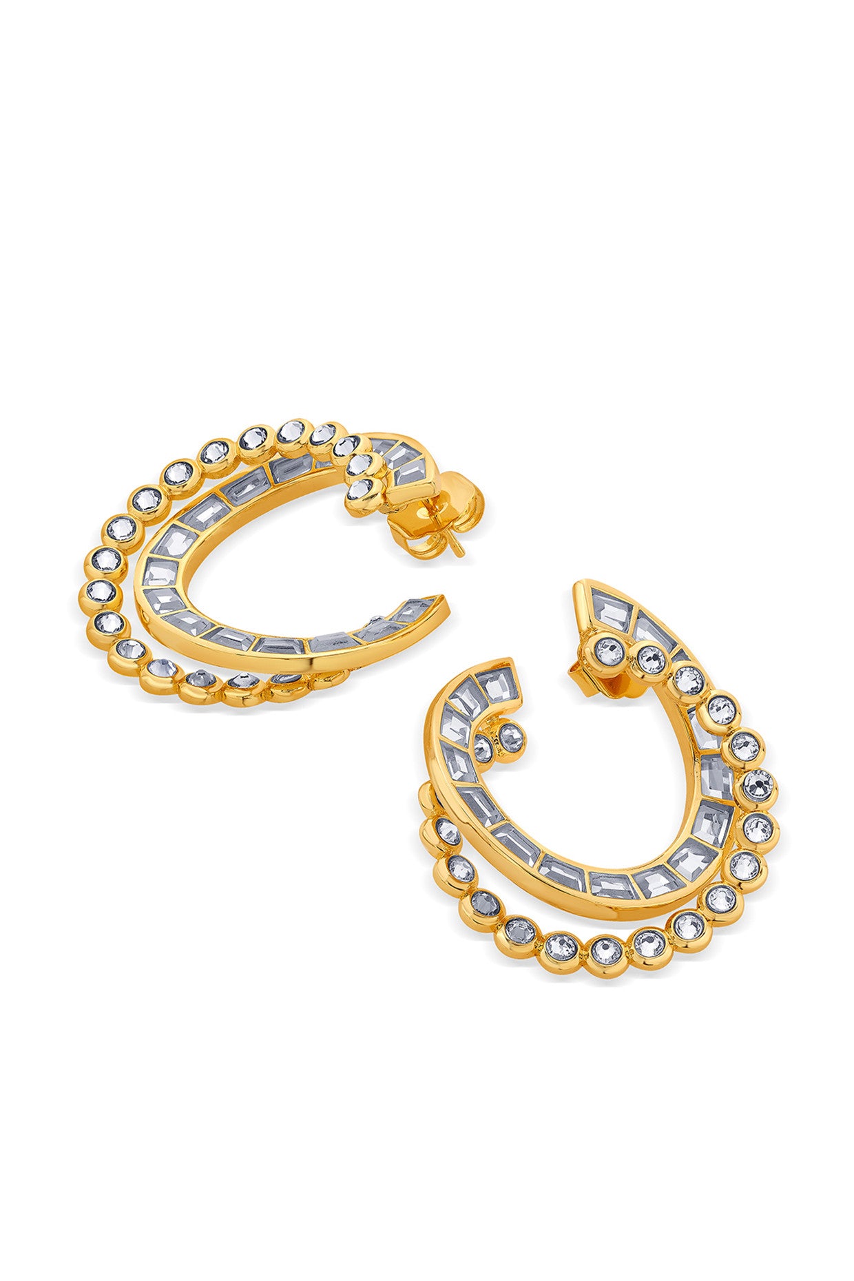 Emerge Disc Earrings