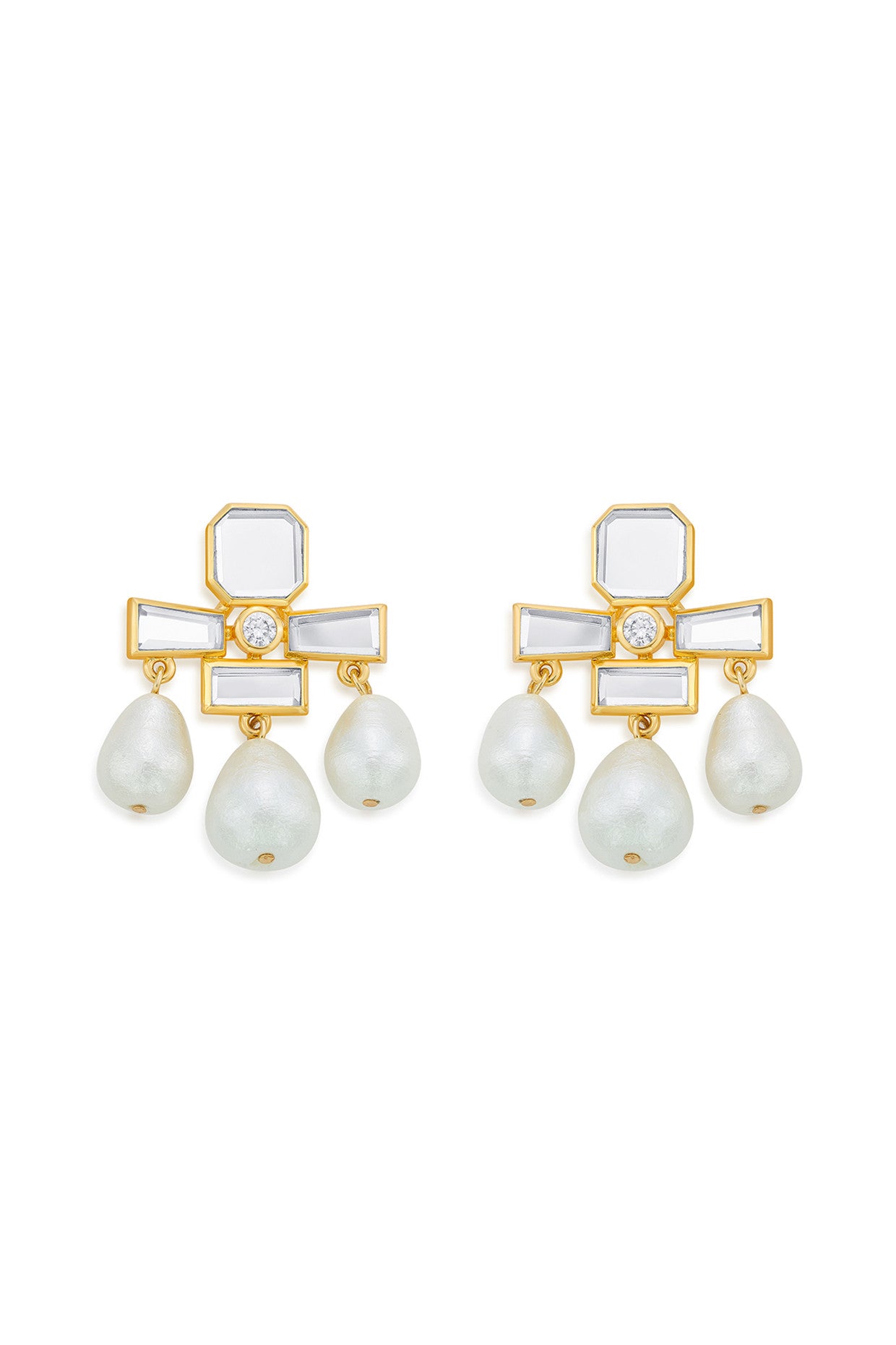Trio Drop Earrings