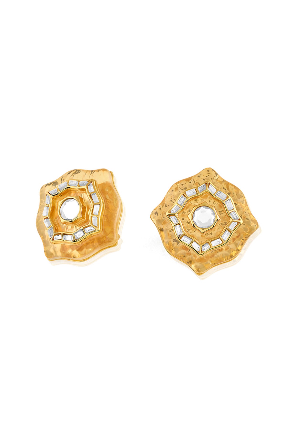 Mughal Mirrors Statement Studs