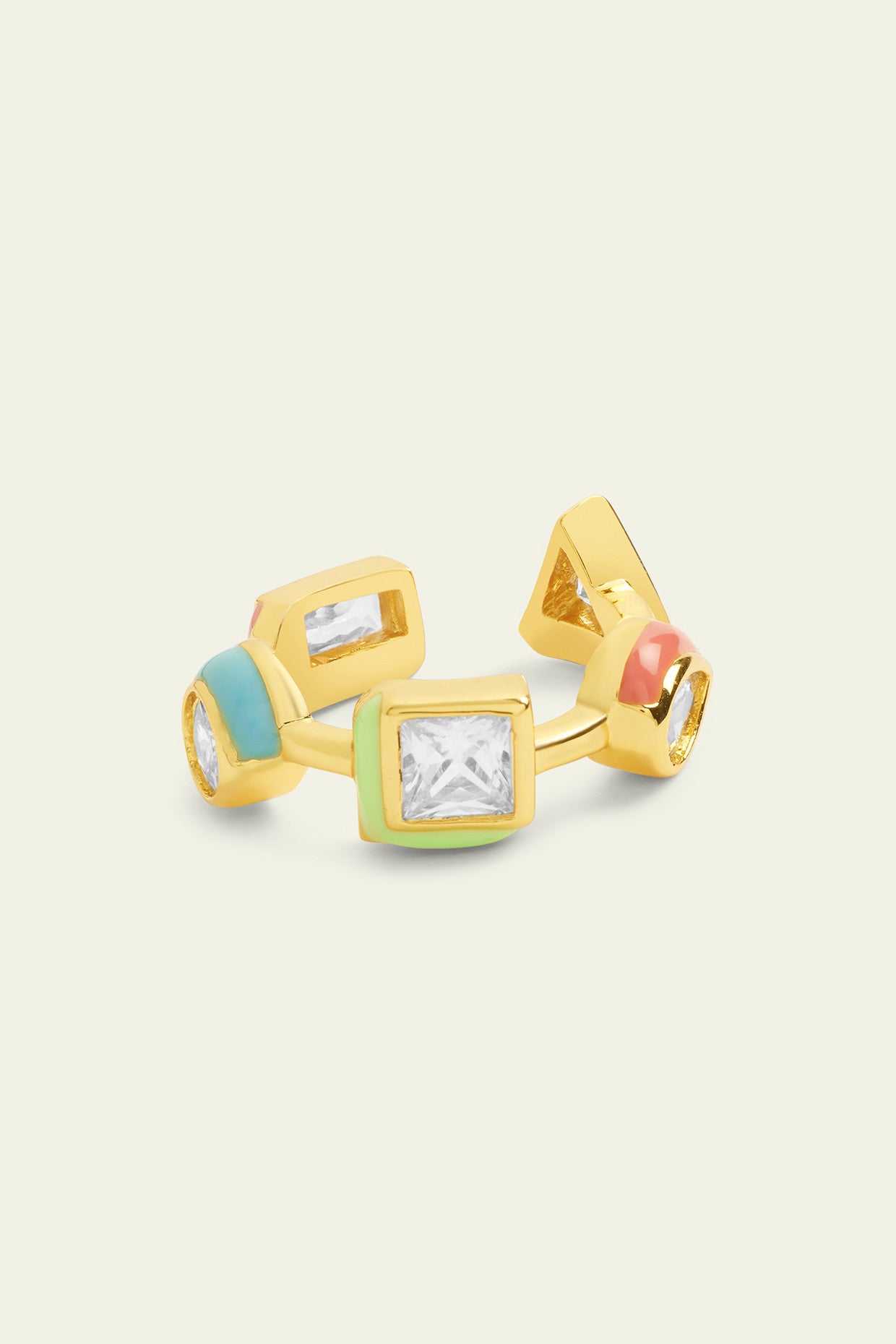 Multicolour Enamel Ring