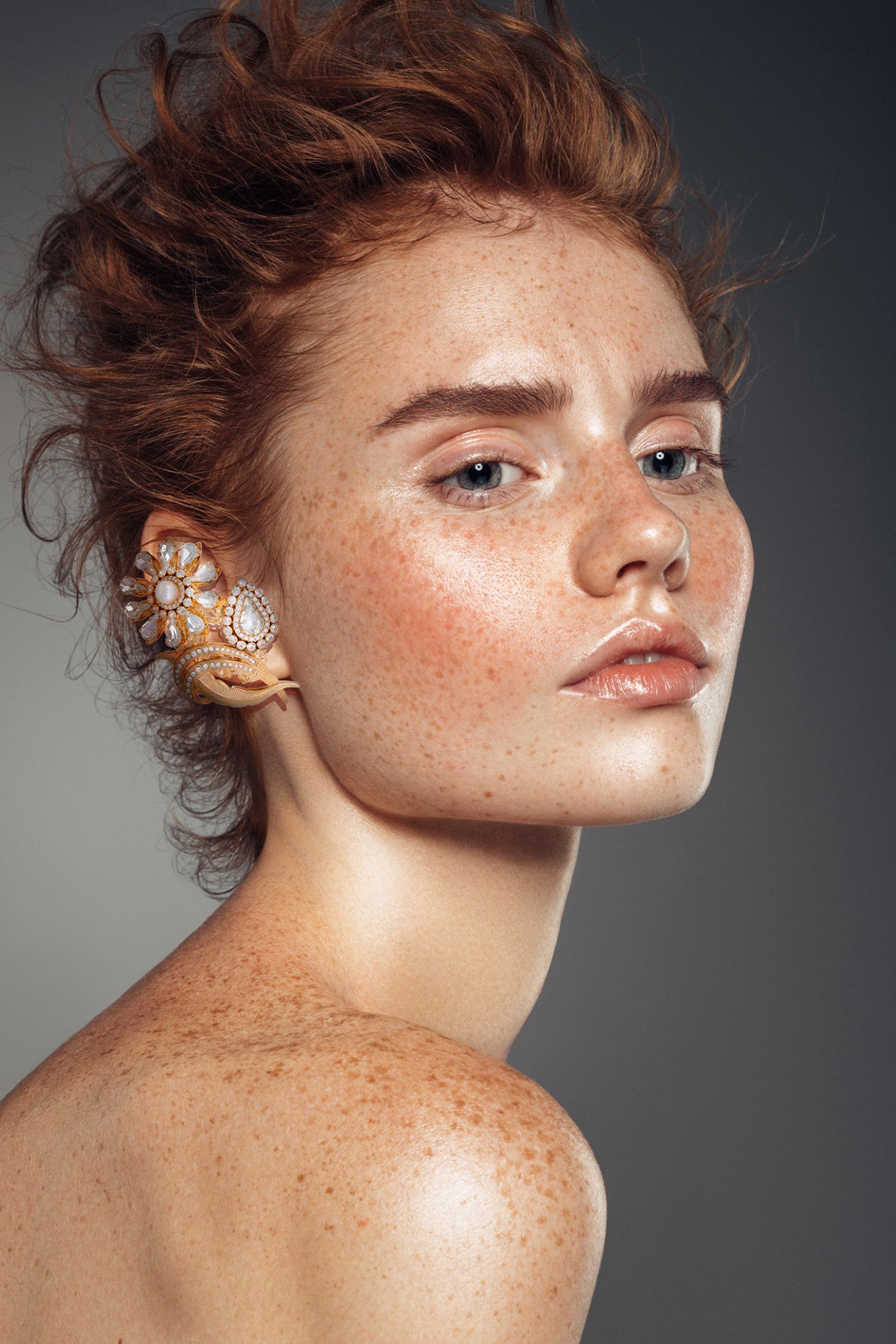 Myrtle Earrings Crystal
