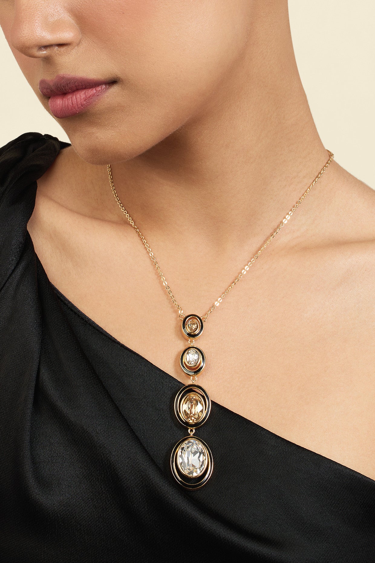 Oceanus Y Necklace 18Kt Gold Plated