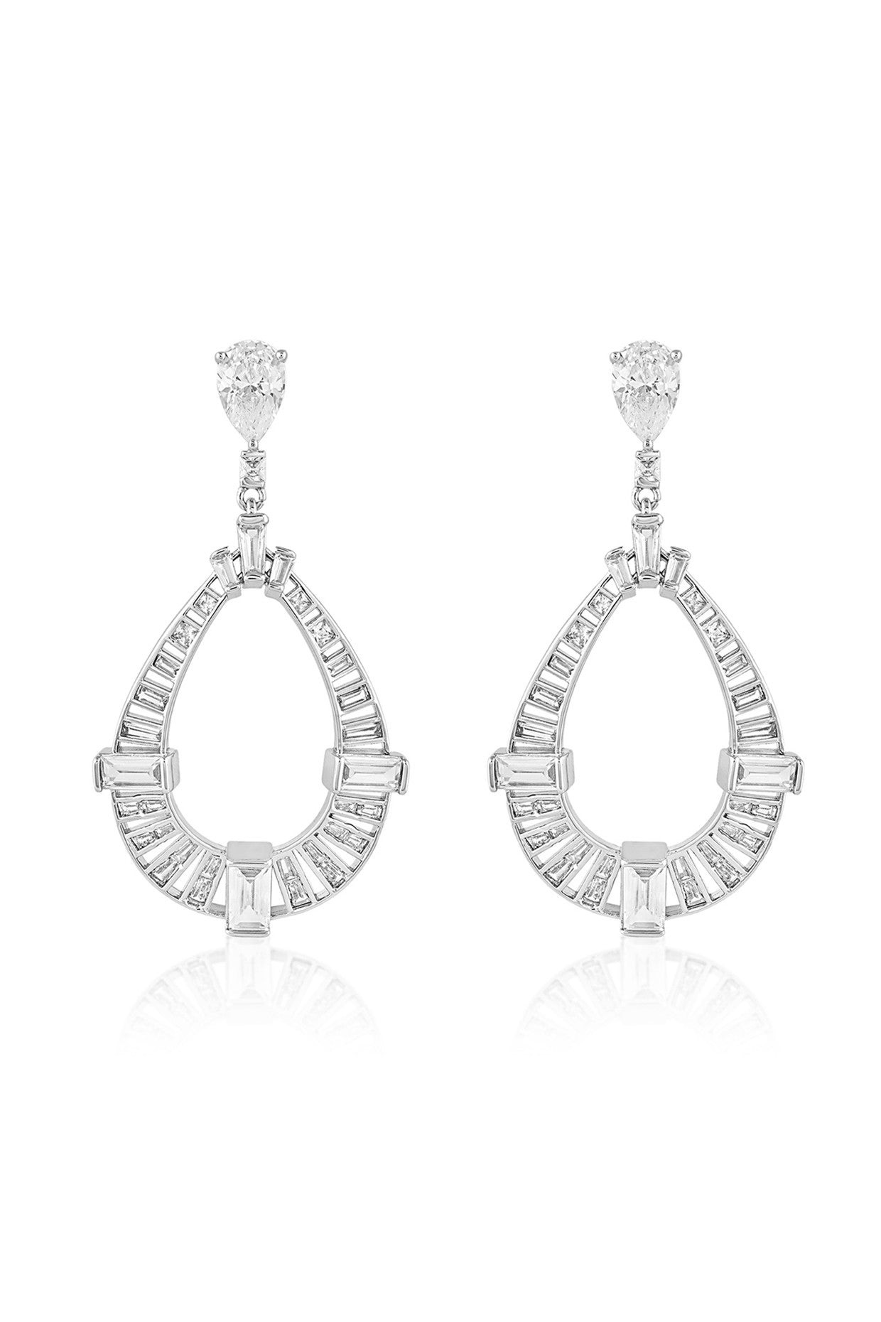 Pear Drop Duster Earrings