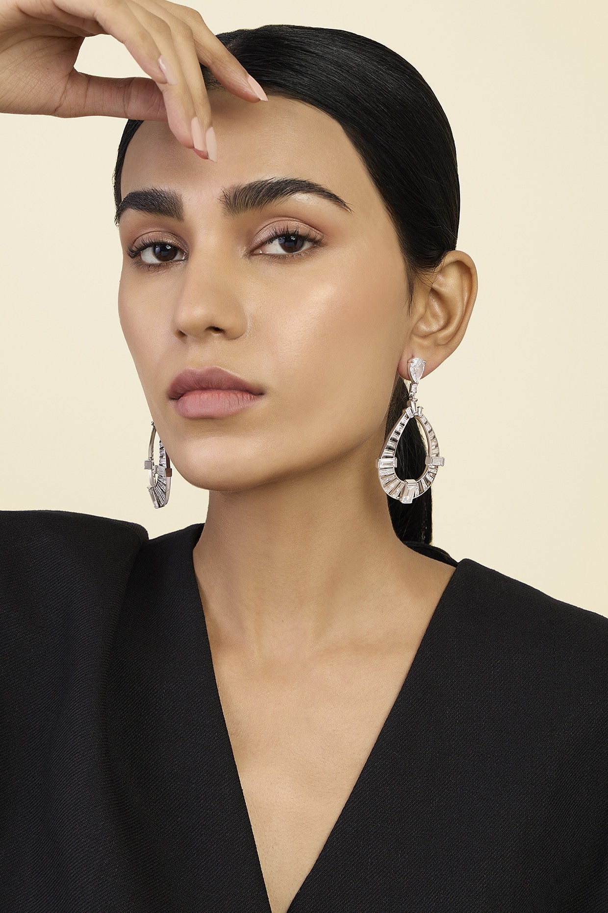 Pear Drop Duster Earrings