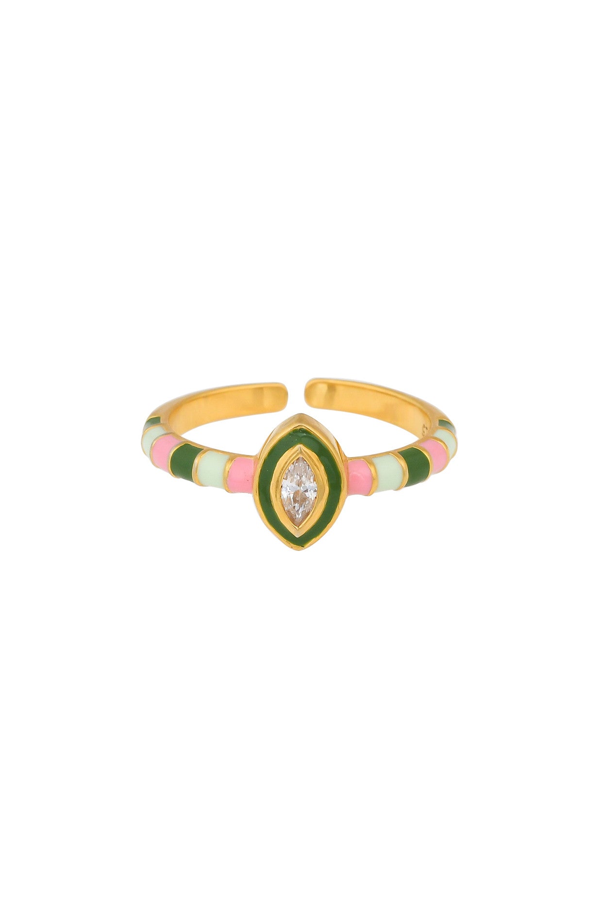 Pink Guava Twizzler Candy Ring - Mini
